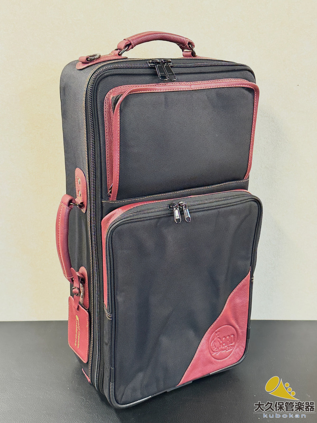 GARD BAGS [für 3 Trompeten] Elite-Serie – Nylon/Weinrot (5-ECSK-BY)