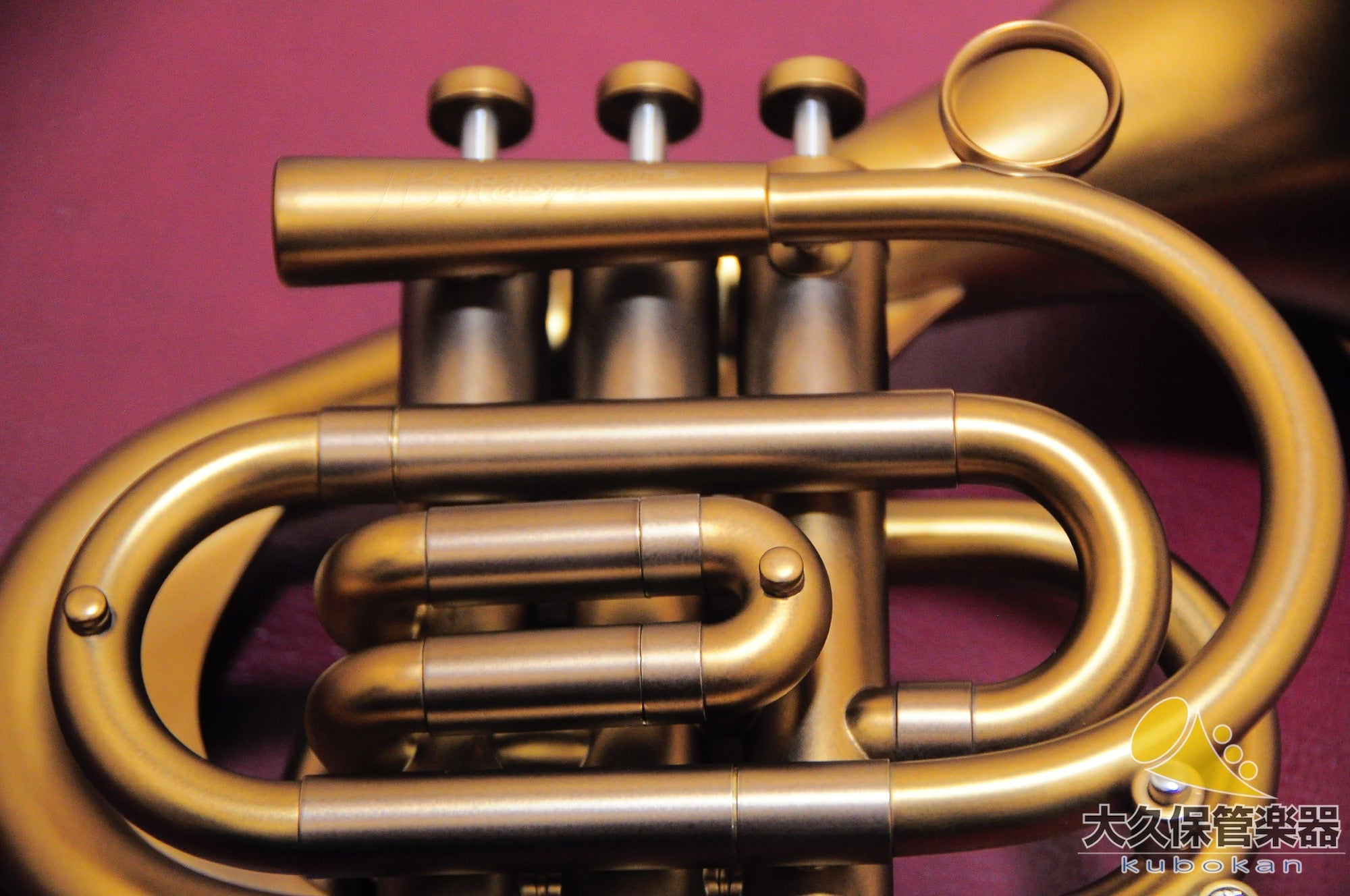 ブラスパイア P7 Dark Matte Lacquer finish (新品) ポケットトランペット