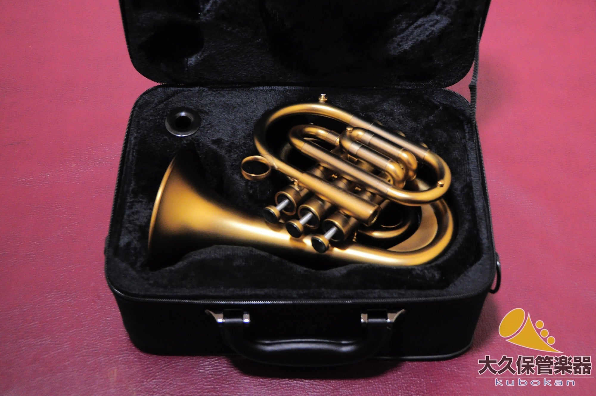 ブラスパイア P7 Dark Matte Lacquer finish (新品) ポケットトランペット