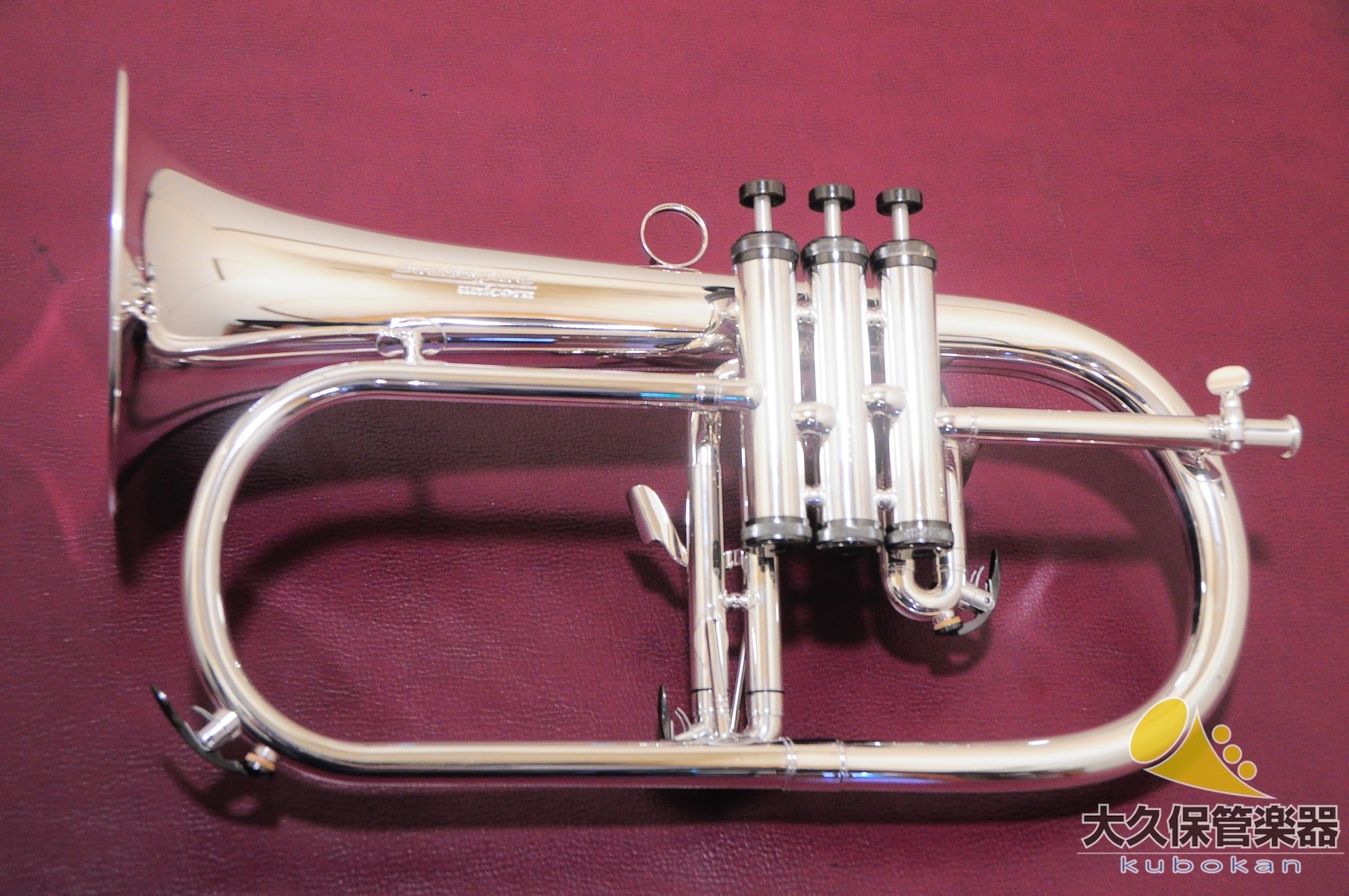 Brasspire Unicorn BPFG-850BS Black Nickel Trim Flugelhorn (New)