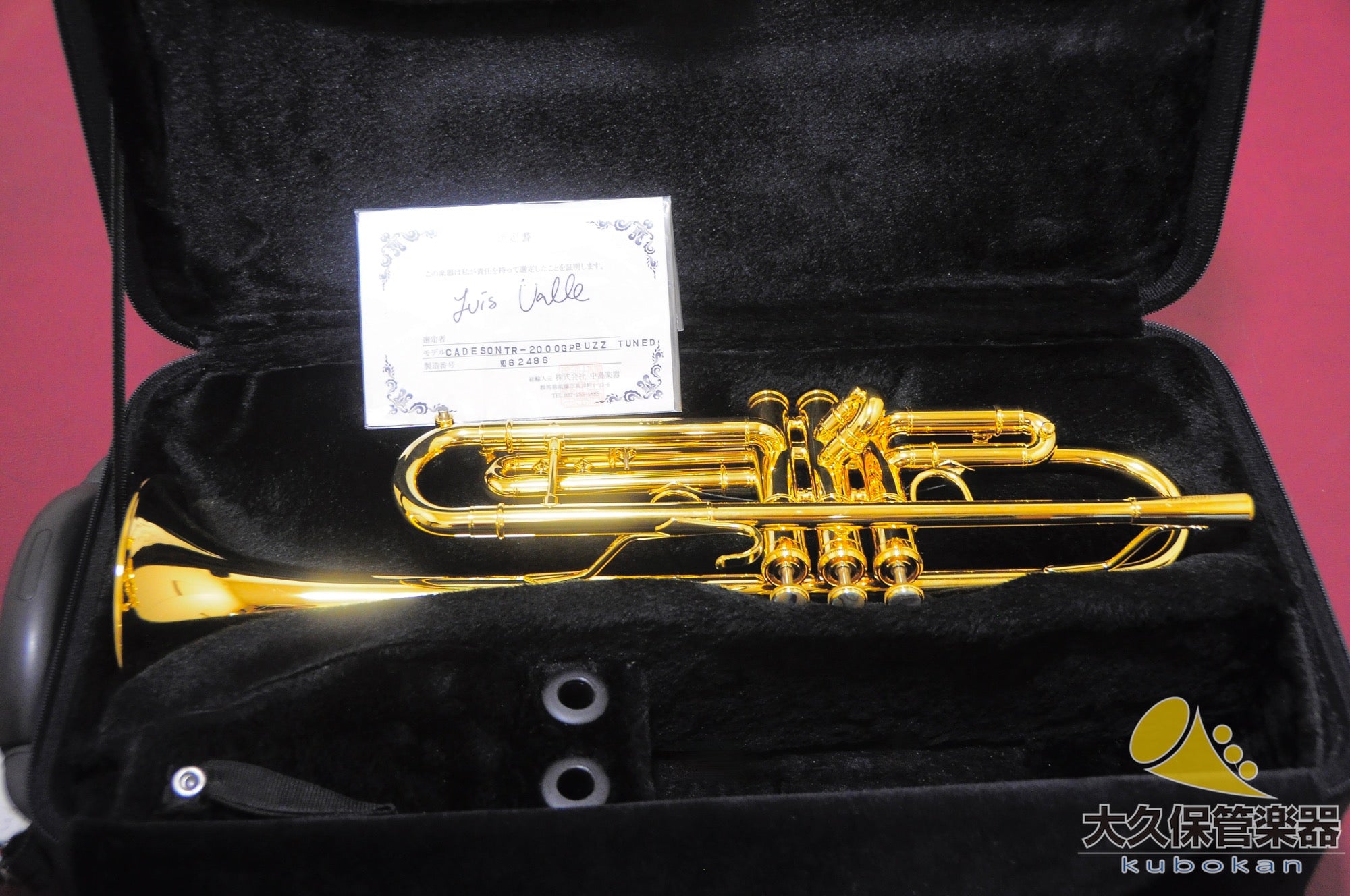 Cadson Serie "Shu" TR-2000GP BUZZ TUNED B♭trompeta