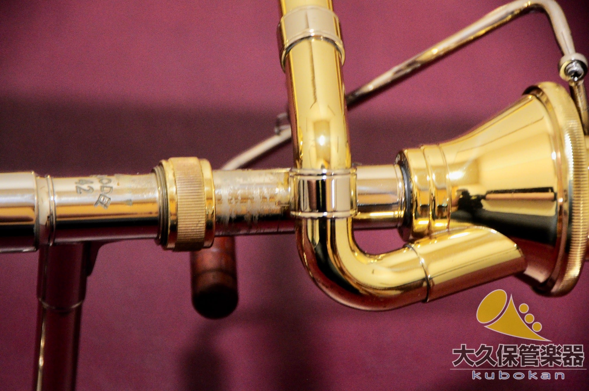Vincent Buck 42AF GB thick tenor bass trombone