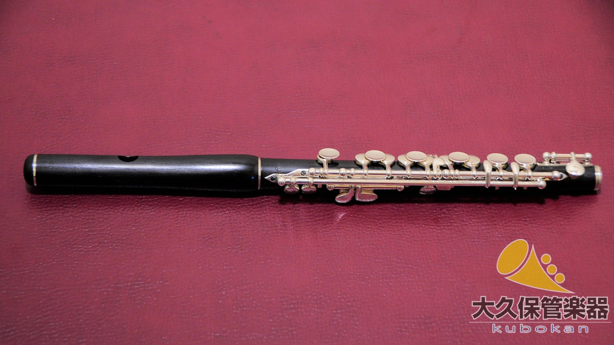 ROY SEAMAN: Roy Seaman (USA) Wooden piccolo [Okubo Wind Instrument Store