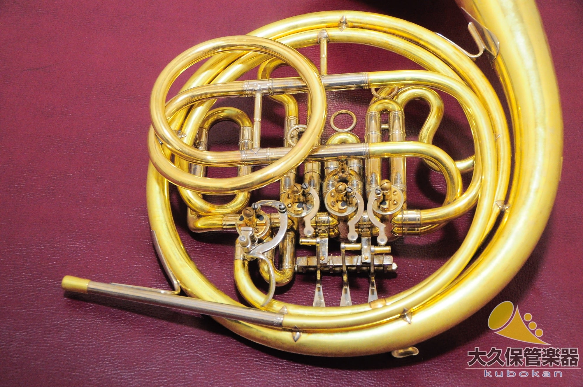 (洗浄・音律調整済)オールドクルスペ　プレホーナー　フルダブルホルン 洗浄・音律調整済)オールドクルスペ プレホーナー フルダブル