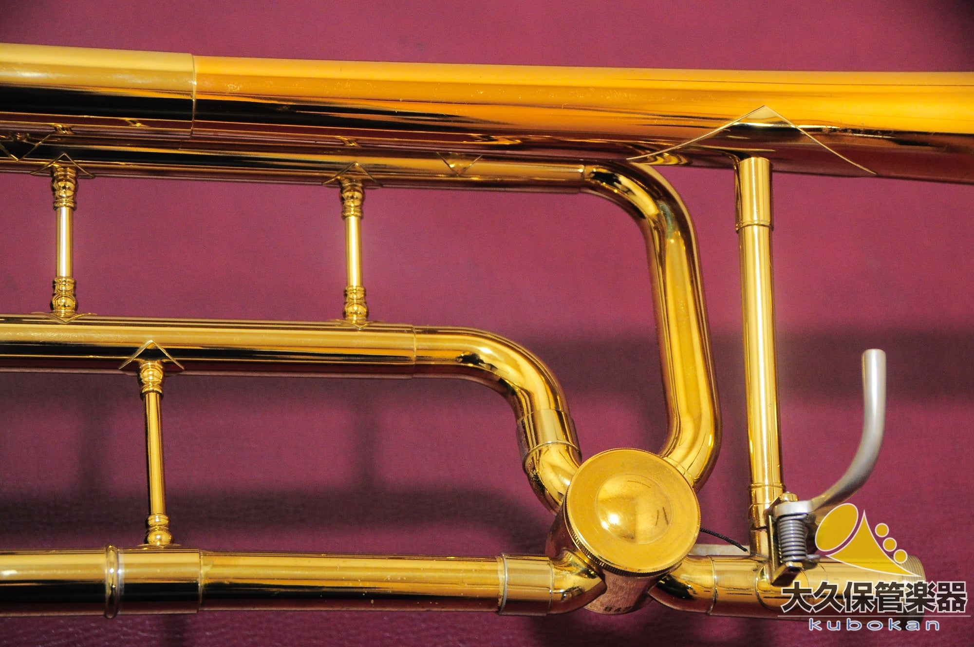 Trombón bajo tenor Benji 190F de gran calibre