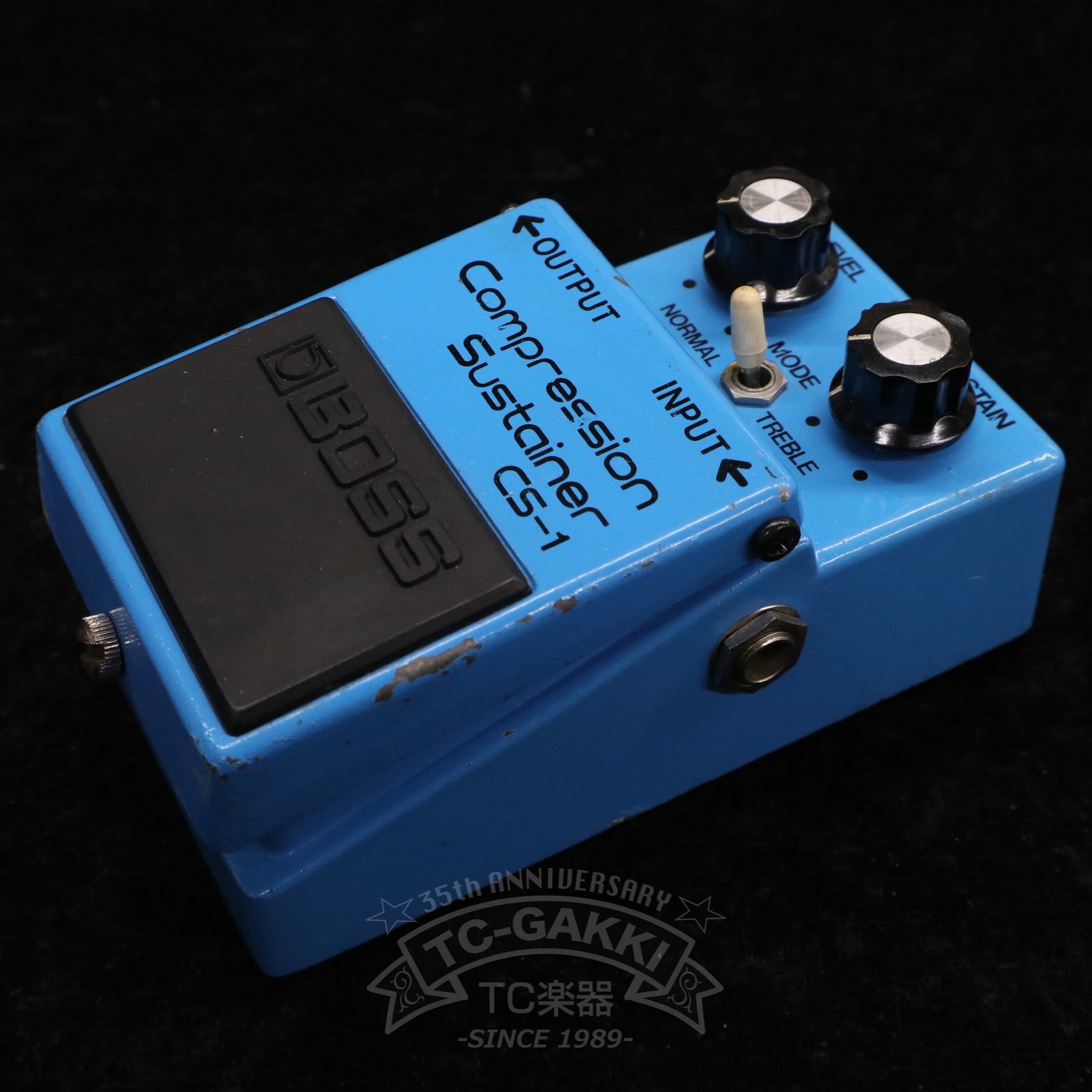BOSS CS-1 Compression Sustainer (Silver Screw/JAPAN)