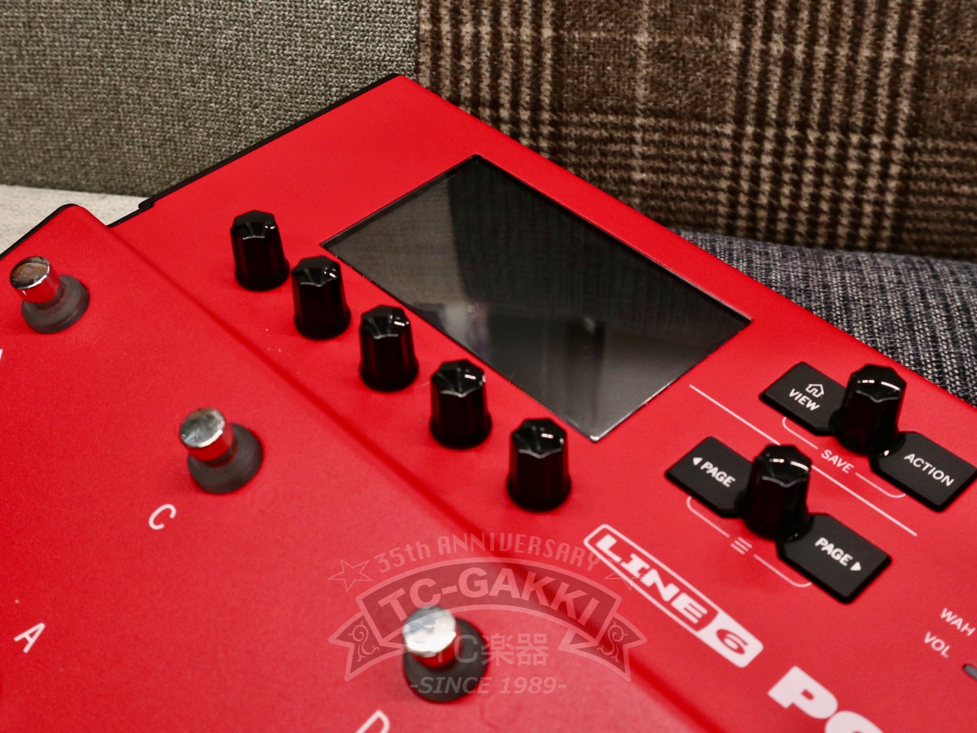 LINE6 POD GO Limited Edition Red