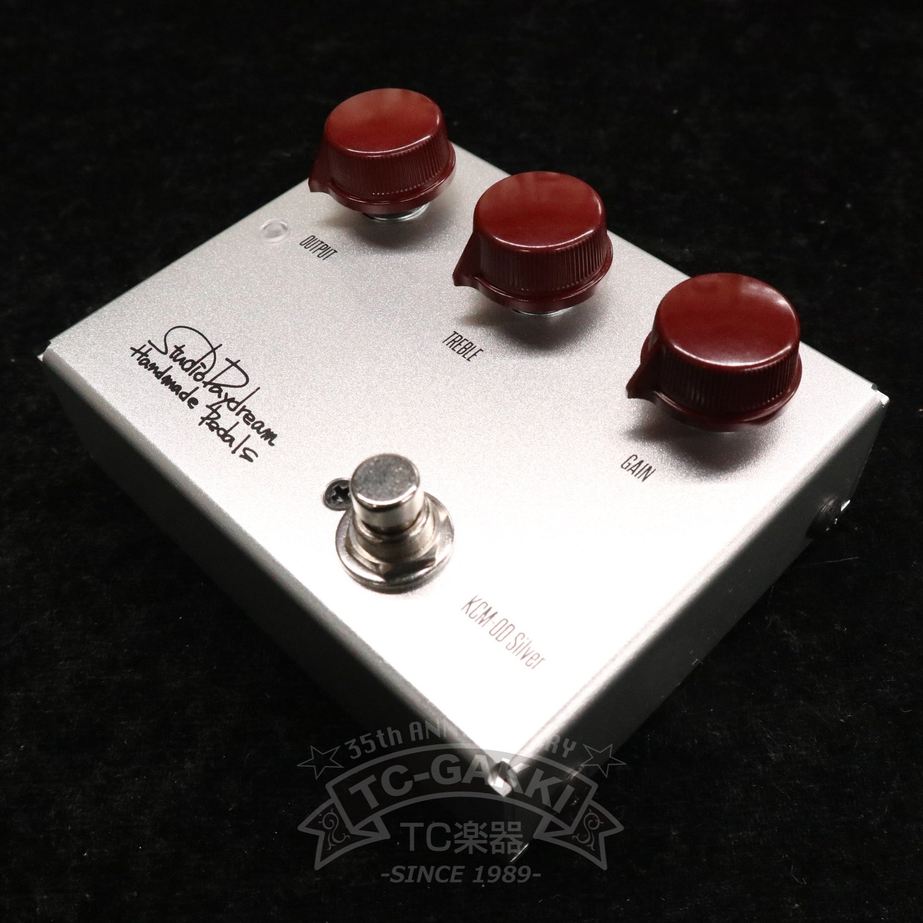 Studio Daydream Pédales faites à la main KCM-OD Argent V11.0