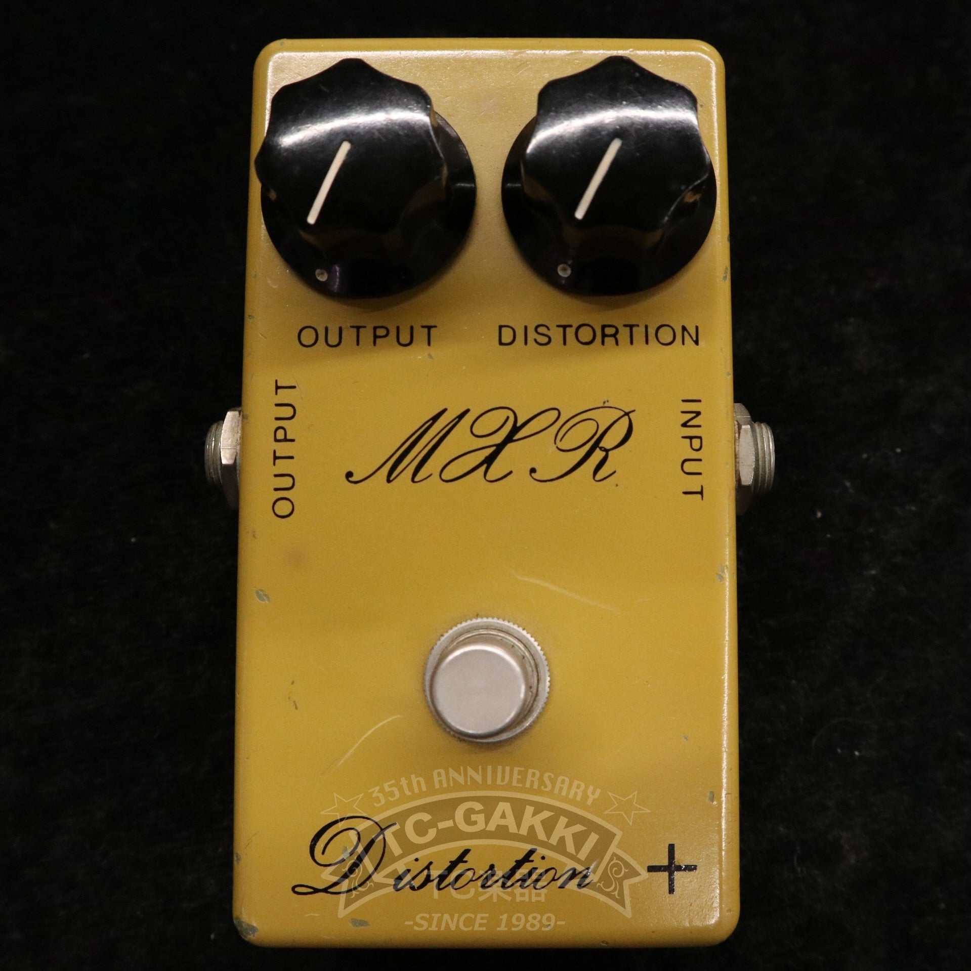 MXR Distortion+ "Script Logo"