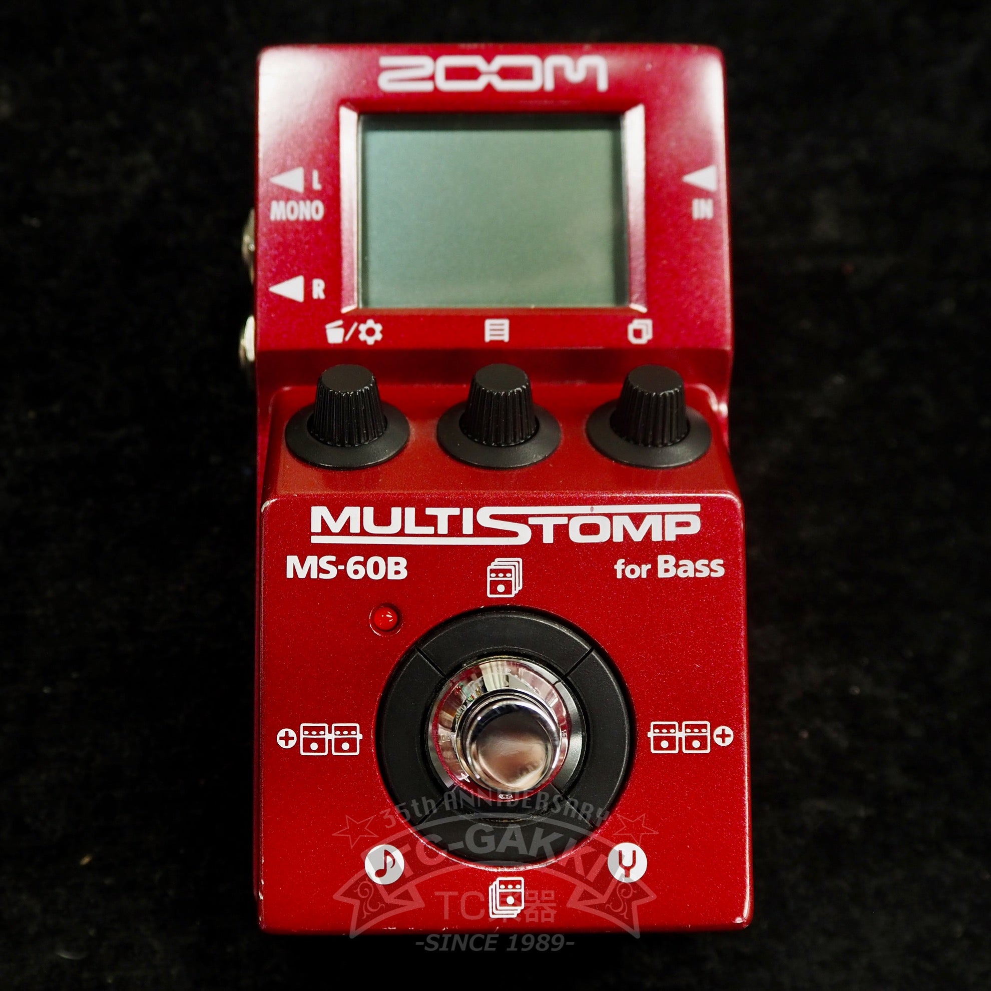 ZOOM MS-60B MULTI STOMP for Bass