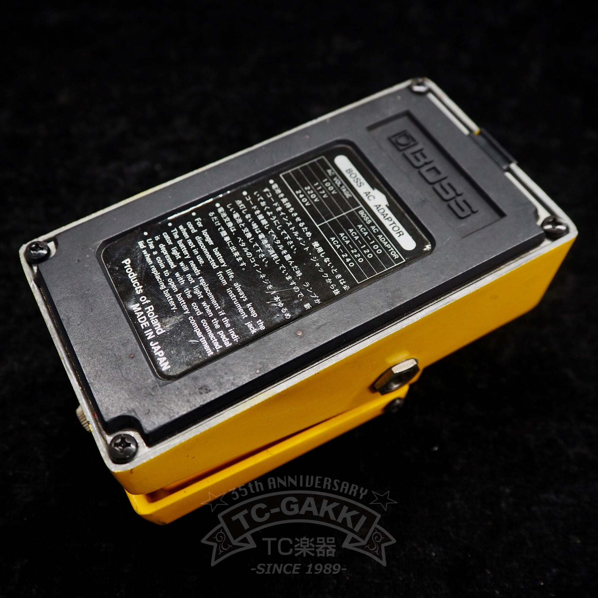 BOSS OD-1 Over Drive (Silver Screw/JAPAN/JRC4558D)