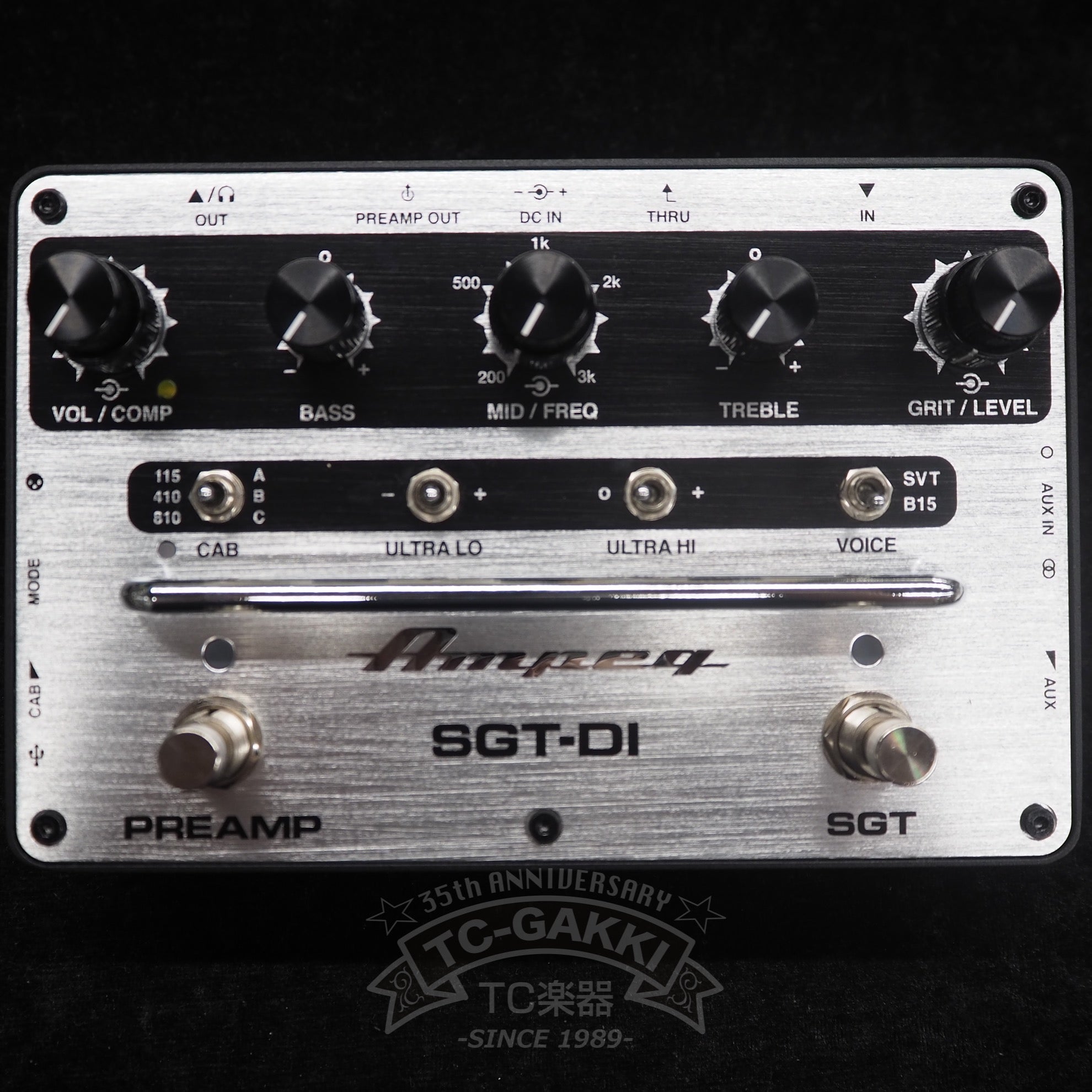 Ampeg SGT-DI THE ALL-IN-ONE BASS BOX