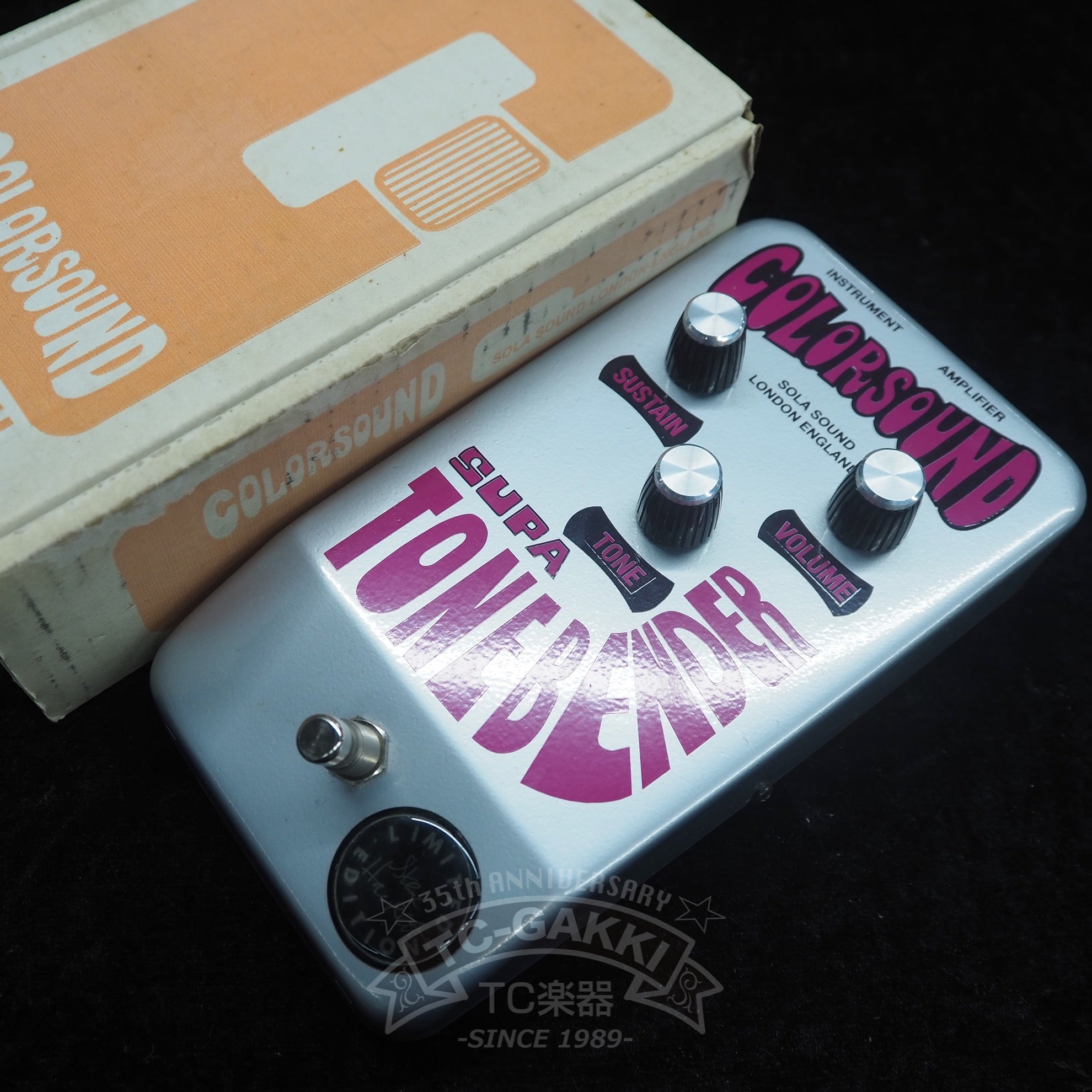 COLORSOUND SUPA TONE BENDER (Steve Hackett Model)