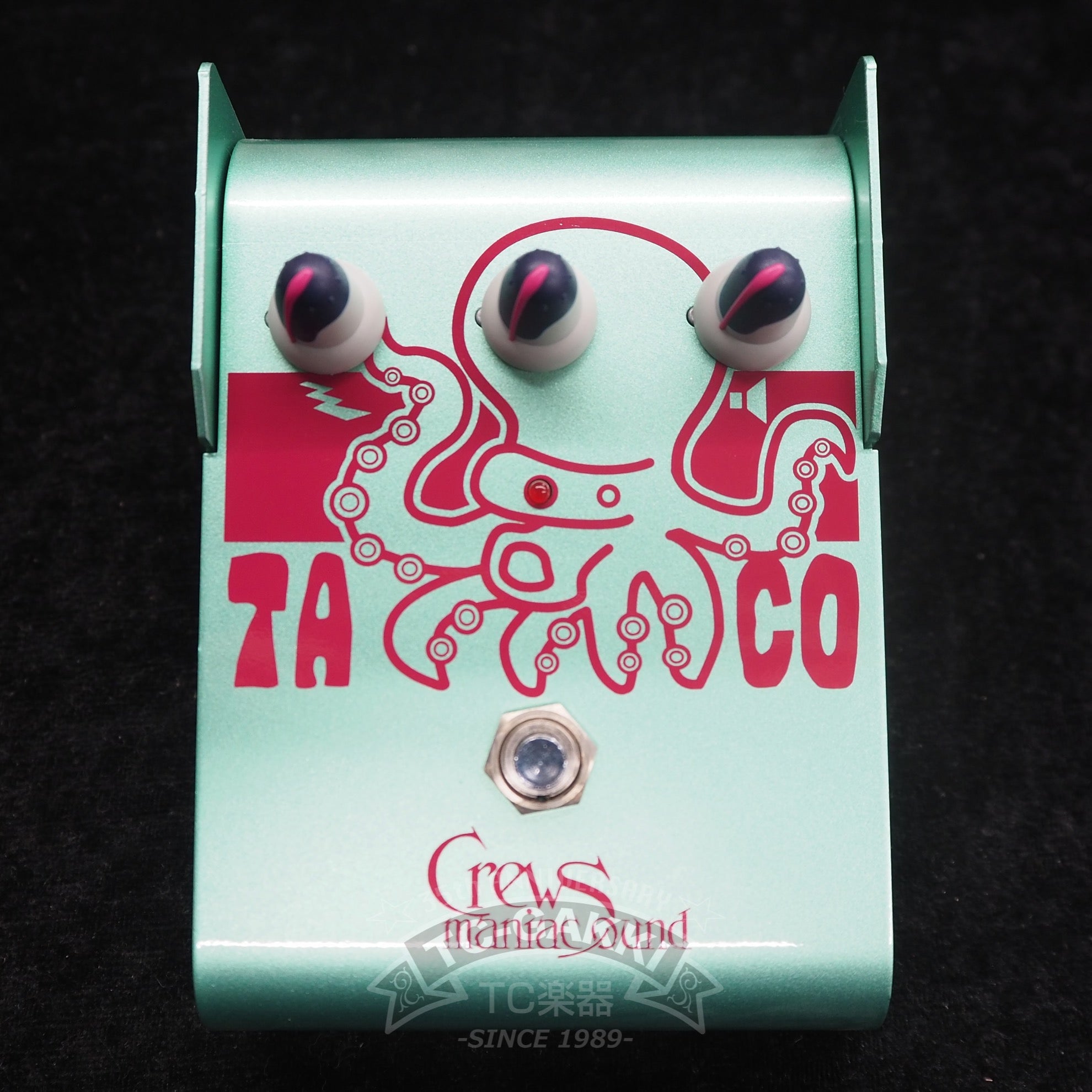 箱 説明書付 美品ですCrews Maniac Sound taco fuzz Crews Maniac Sound TACO 8 Fuzz