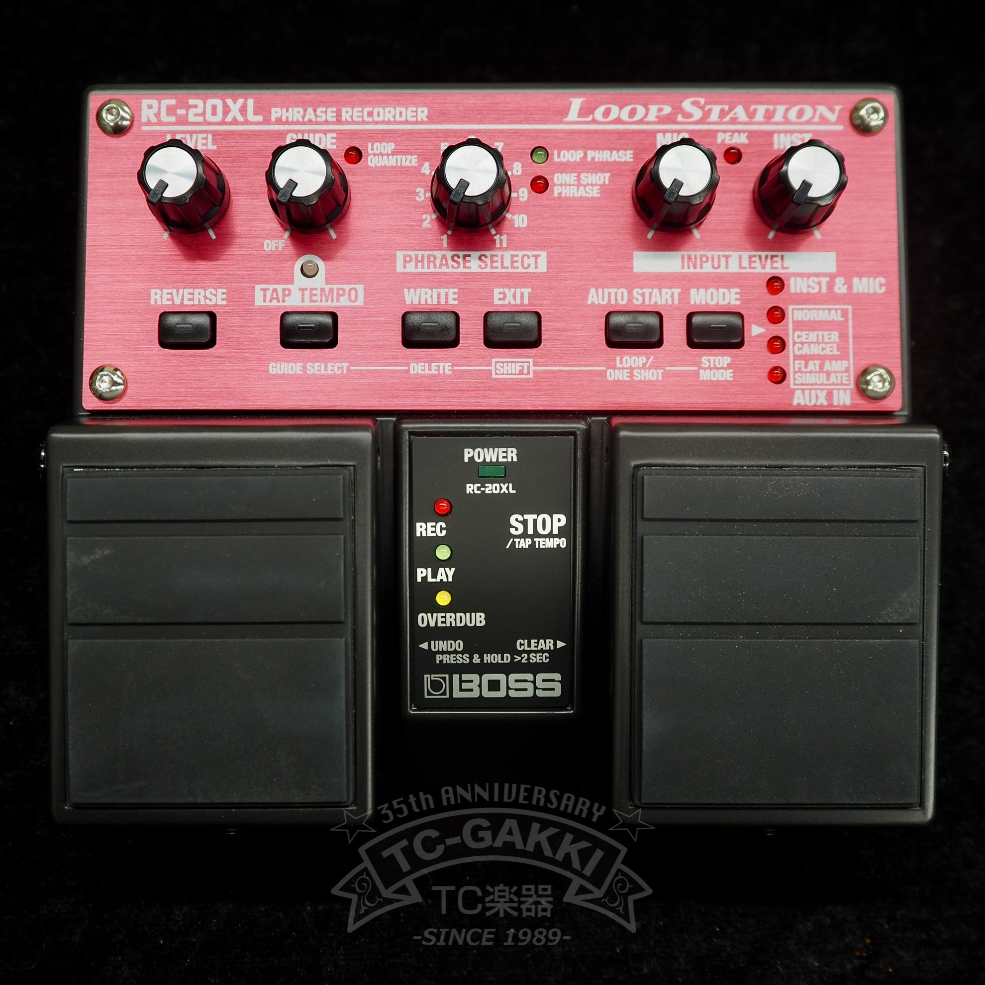 BOSS RC-20XL PHRASE RECORDER LOOP STATION