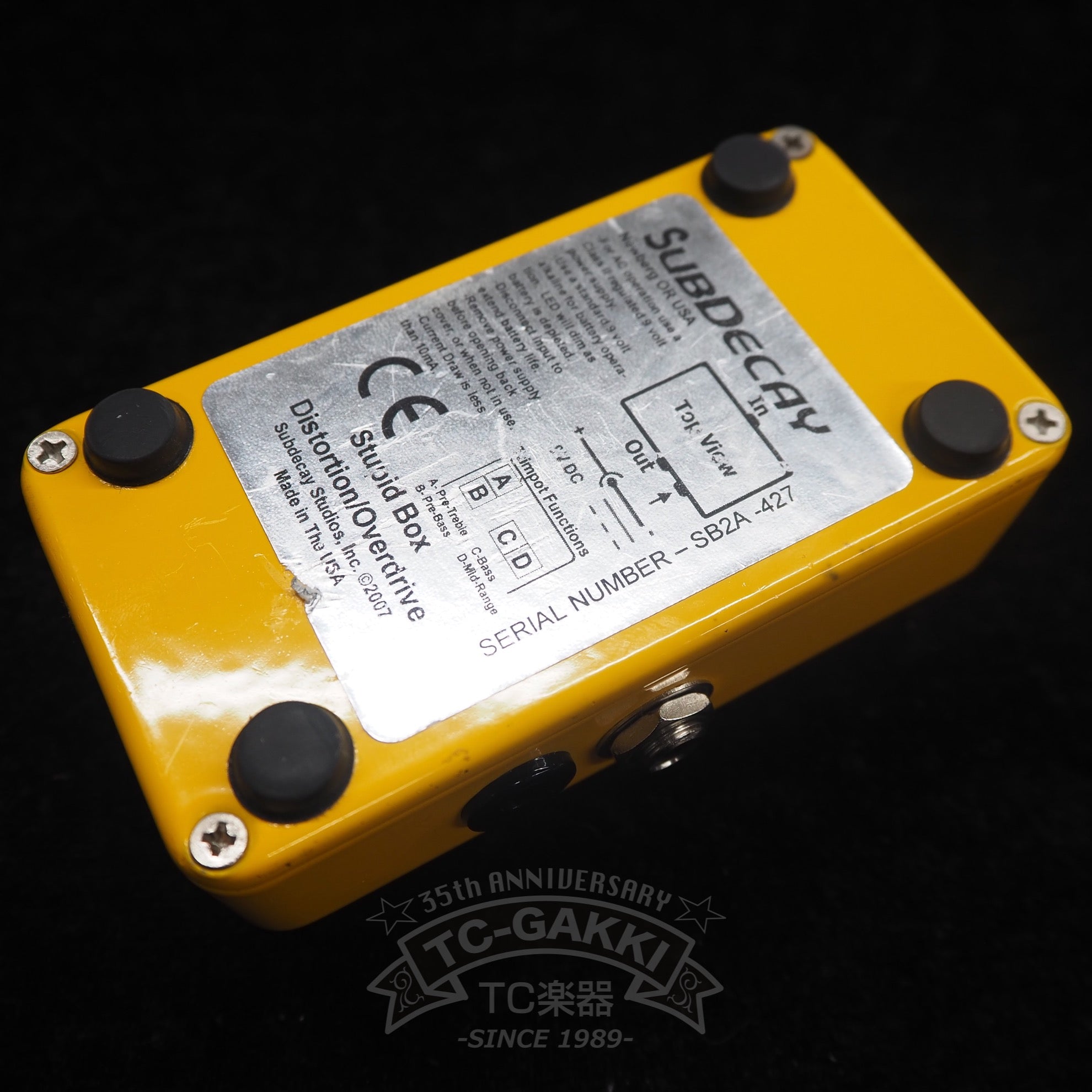 SubDecay STUPID BOX - TC楽器 - TCGAKKI