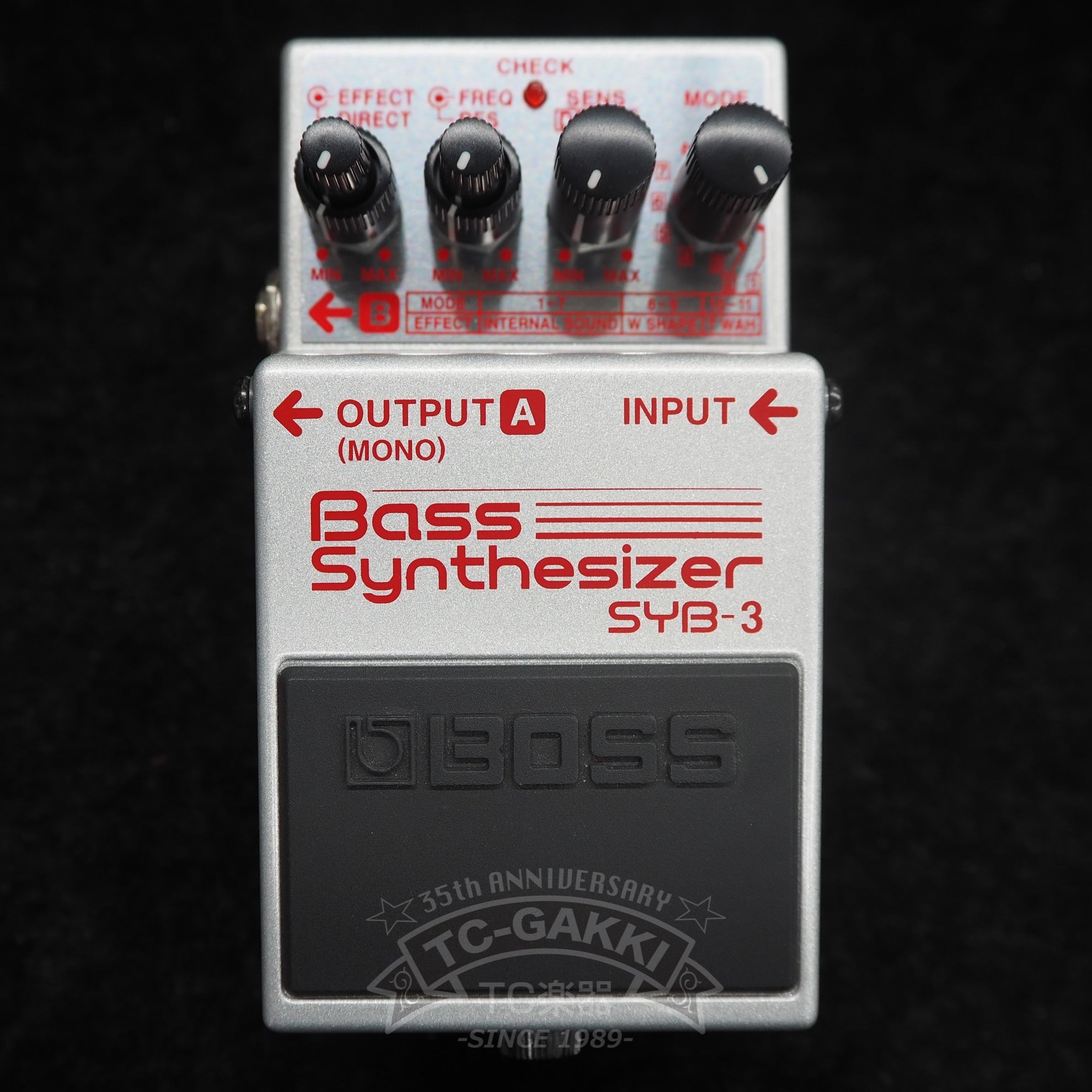 【２週間保証付き】BOSS ベースシンセサイザー SYB-3 BOSS SYB-3 Bass Synthesizer
