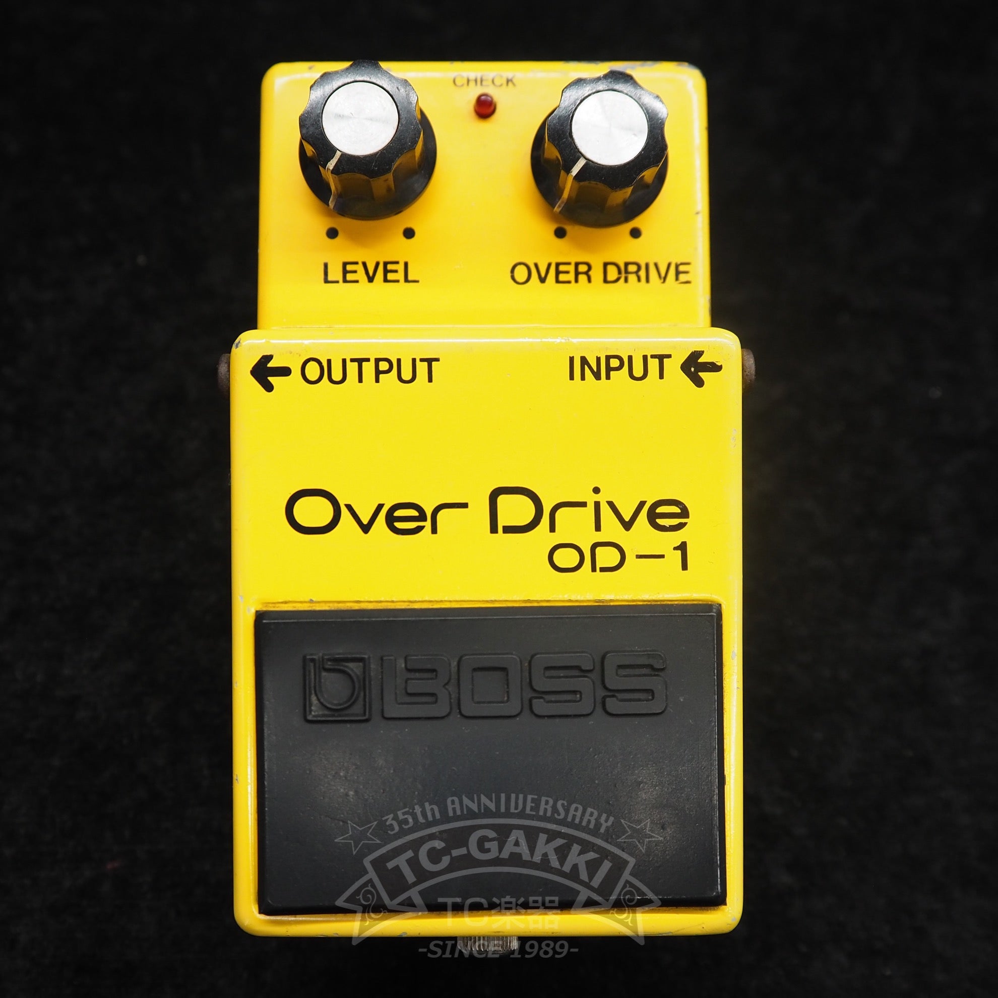 BOSS OD-1 Over Drive (Silver Screw/JAPAN/RC3403ADB/#8300)