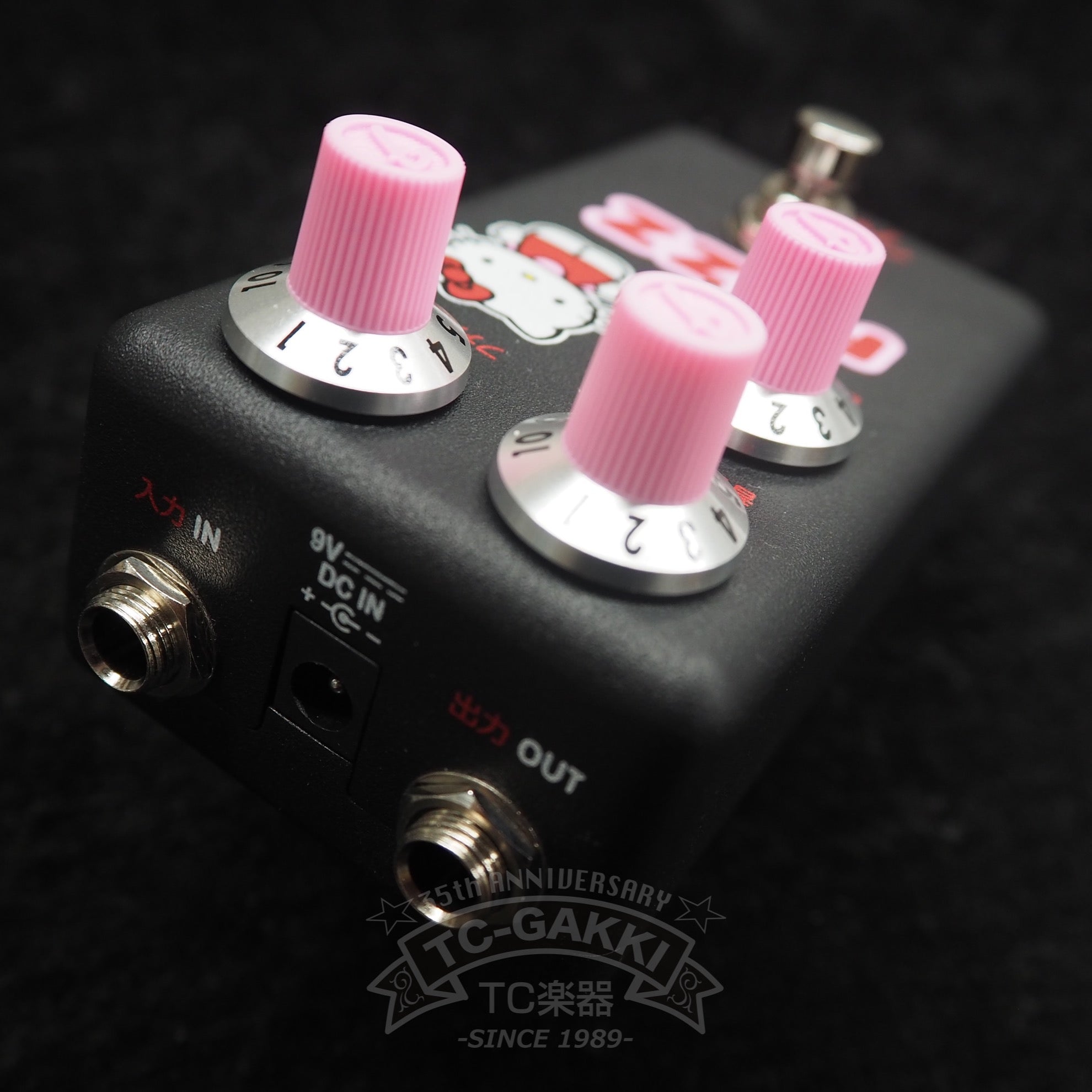 Fender Hello Kitty Fuzz Pedal  Black