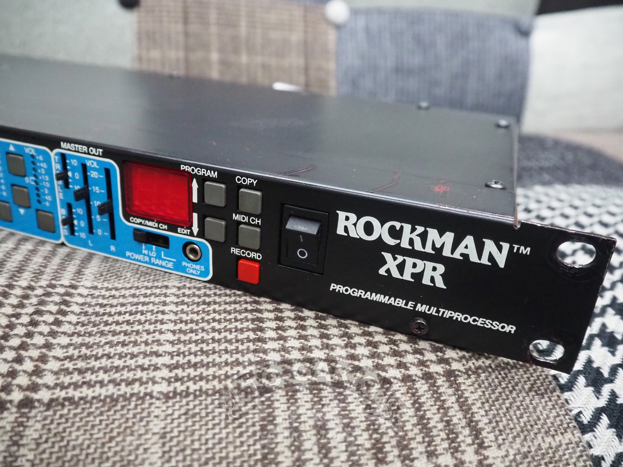 ROCKMAN XPR MIDI PROGRAMMABLE STEREO MULTIPROCESSOR MODEL100