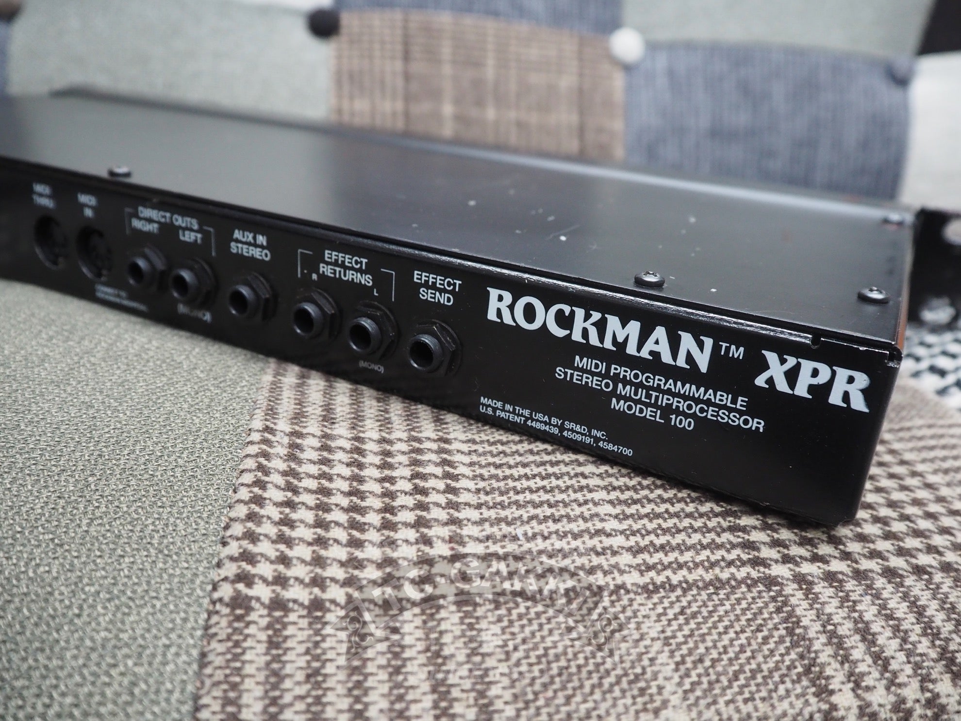 ROCKMAN XPR MIDI PROGRAMMABLE STEREO MULTIPROCESSOR MODEL100