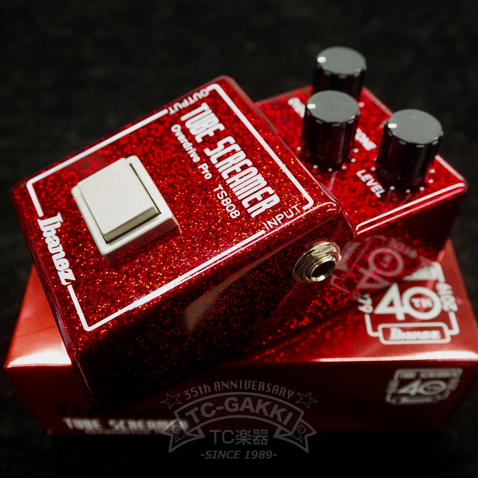 Ibanez TS-808 40TH TUBE SCREAMER Overdrive Pro