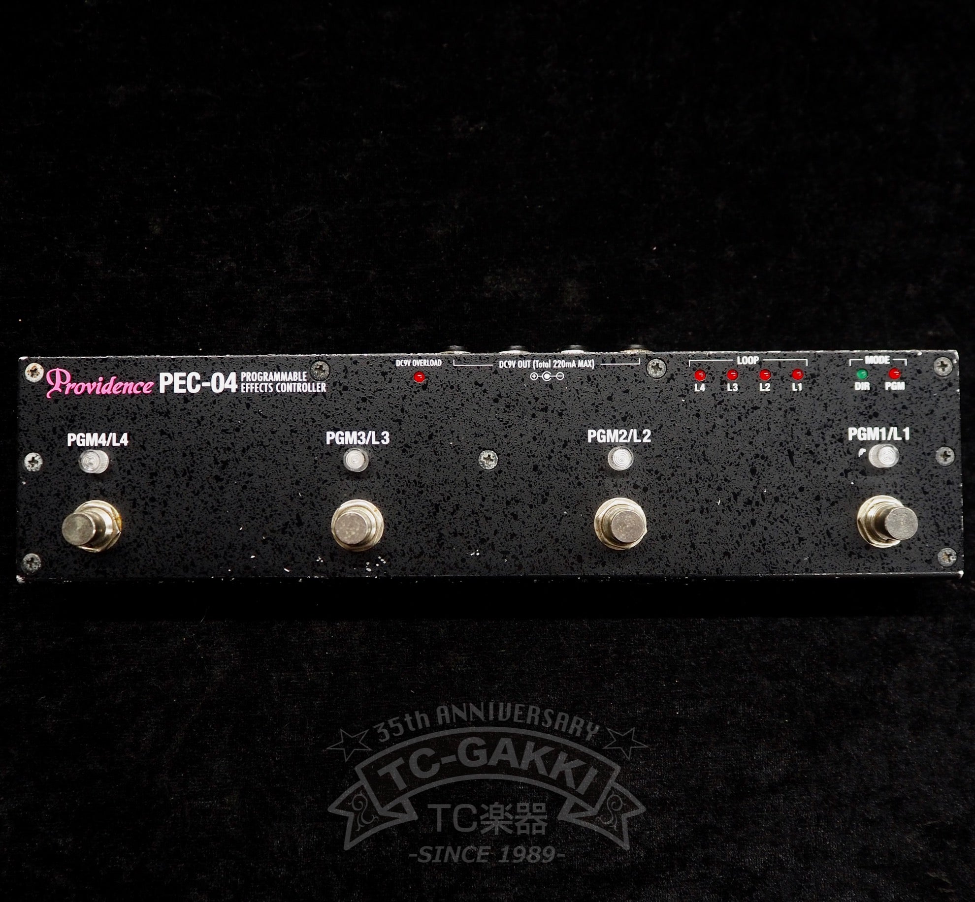 Providence PEC-04 PROGRAMMABLE EFFECTS CONTROLLER