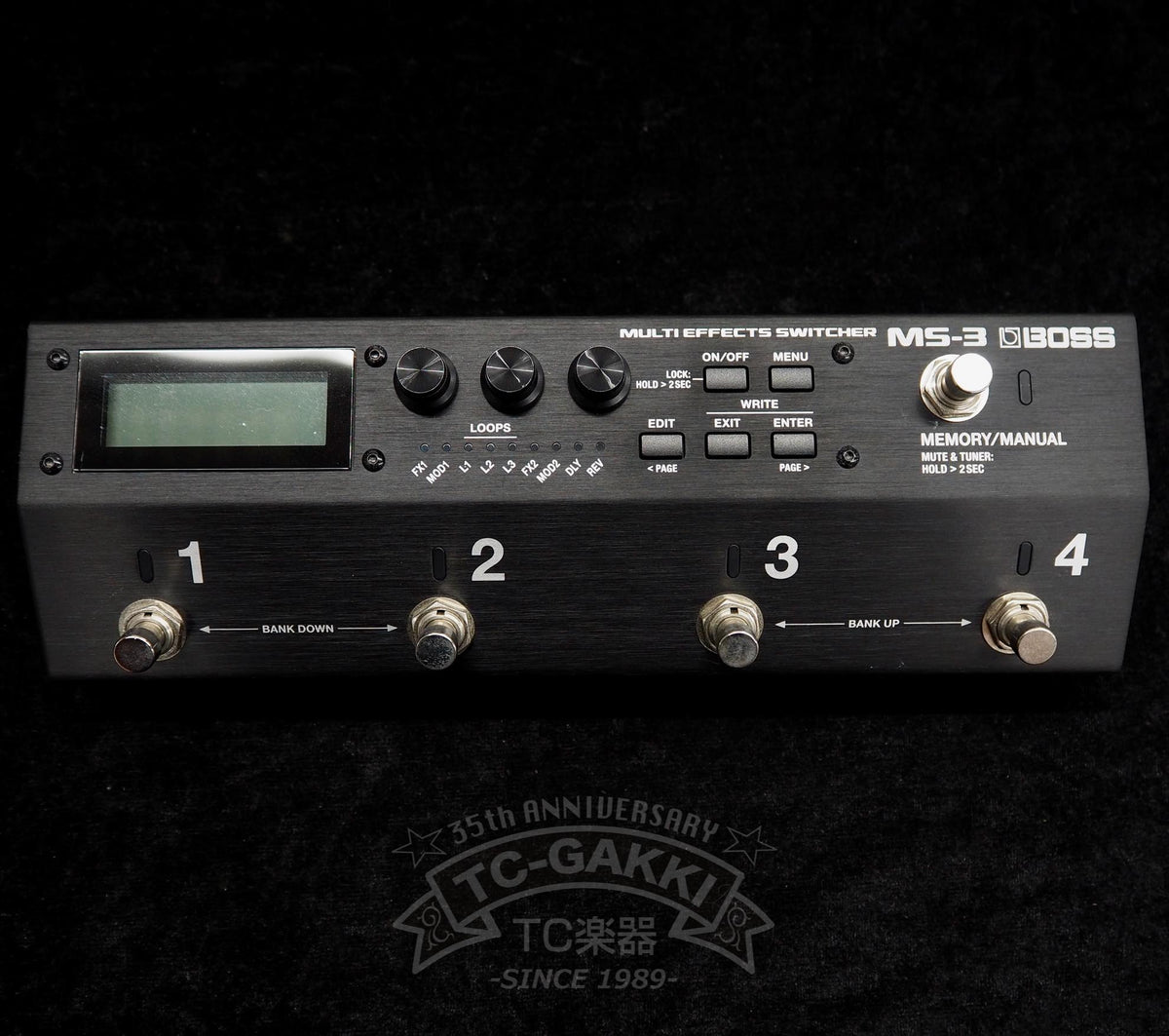 BOSS MS-3 MULTI EFFECTS SWITCHER