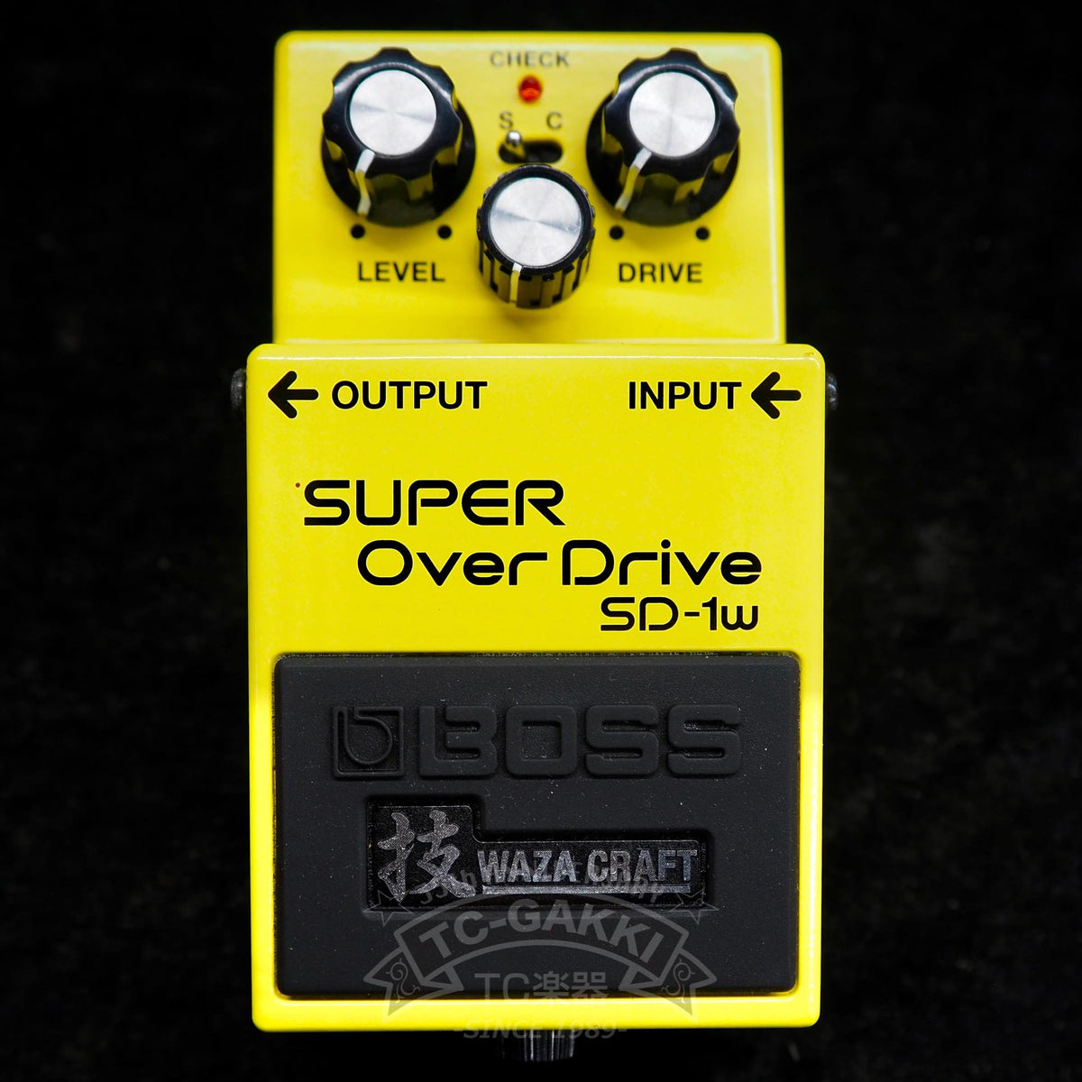 BOSS SD-1W SUPER Over Drive (WAZA CRAFT)