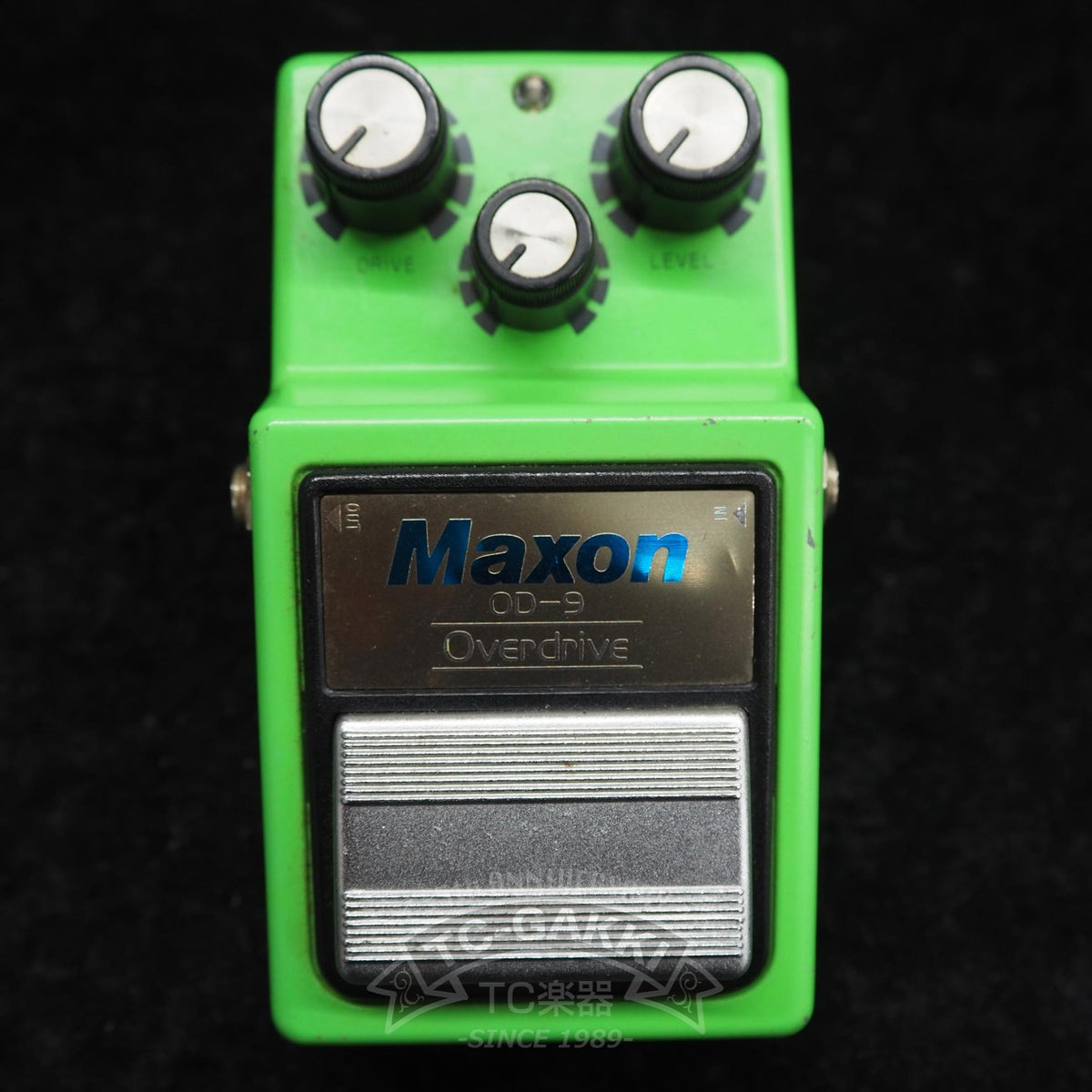 Maxon OD-9 Overdrive (Black Label/JRC4558D)