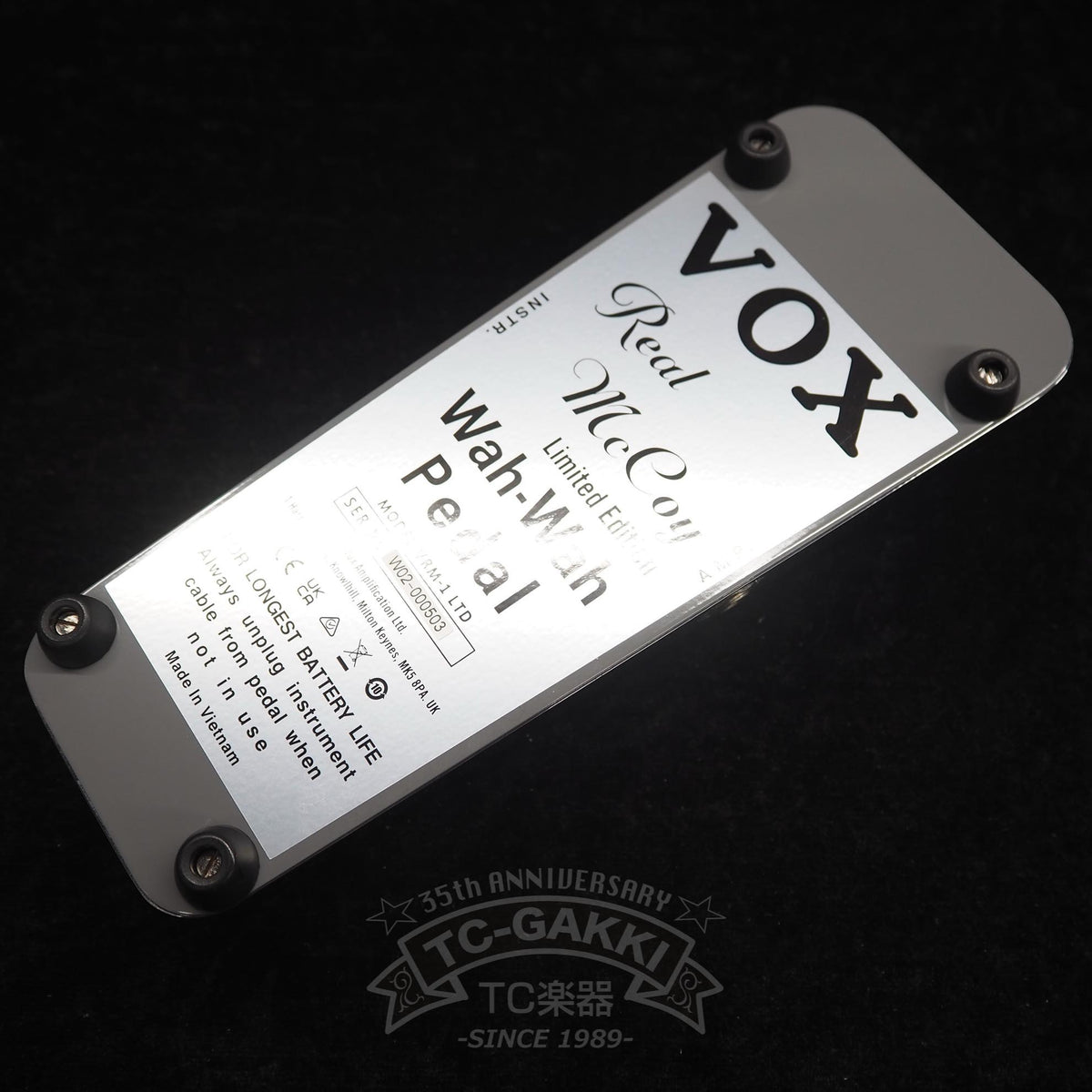 VOX VRM-1 LTD Real McCoy Wah-Wah Pedal (Limited Edition)