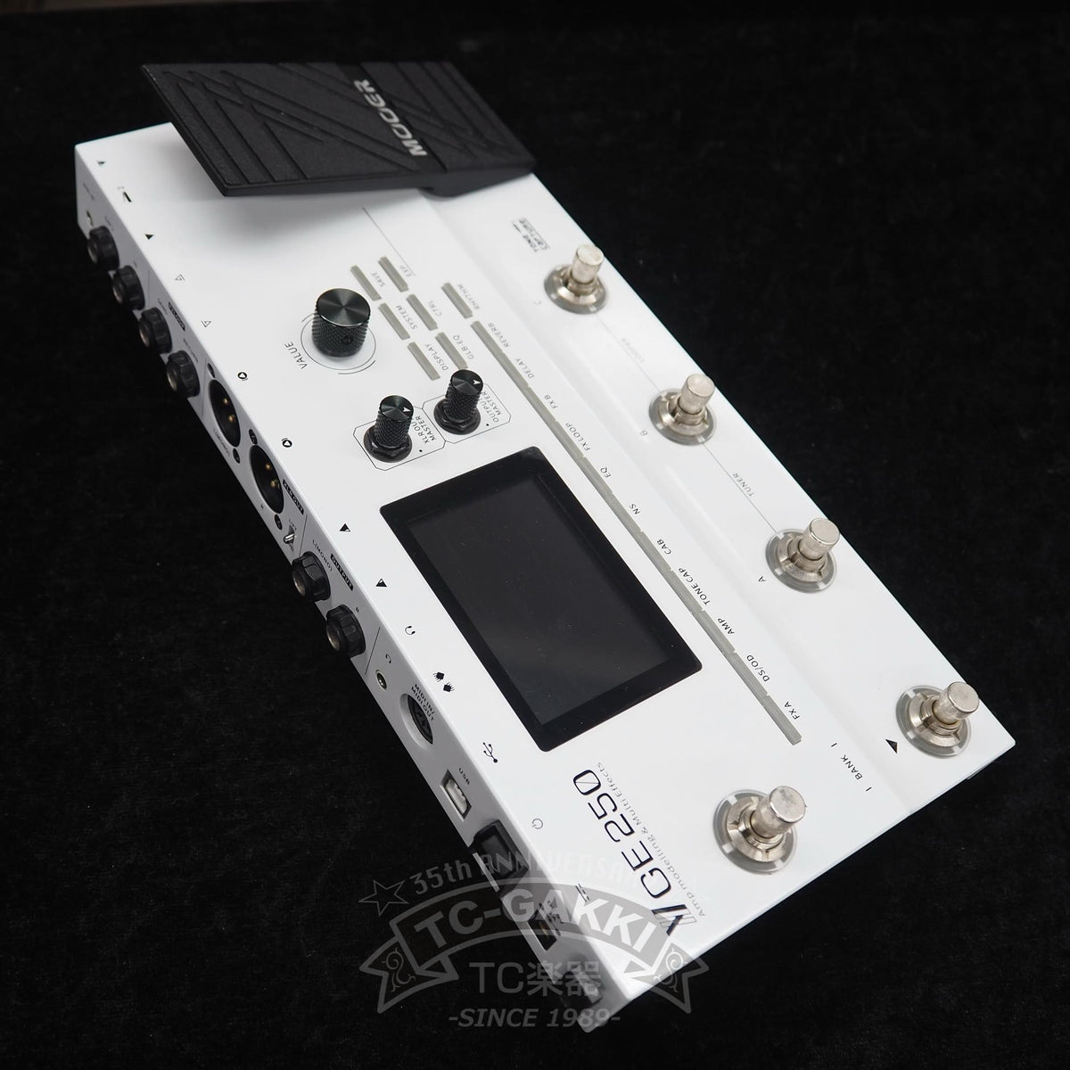 Modélisation d’ampli et multi-effets MOOER GE250 