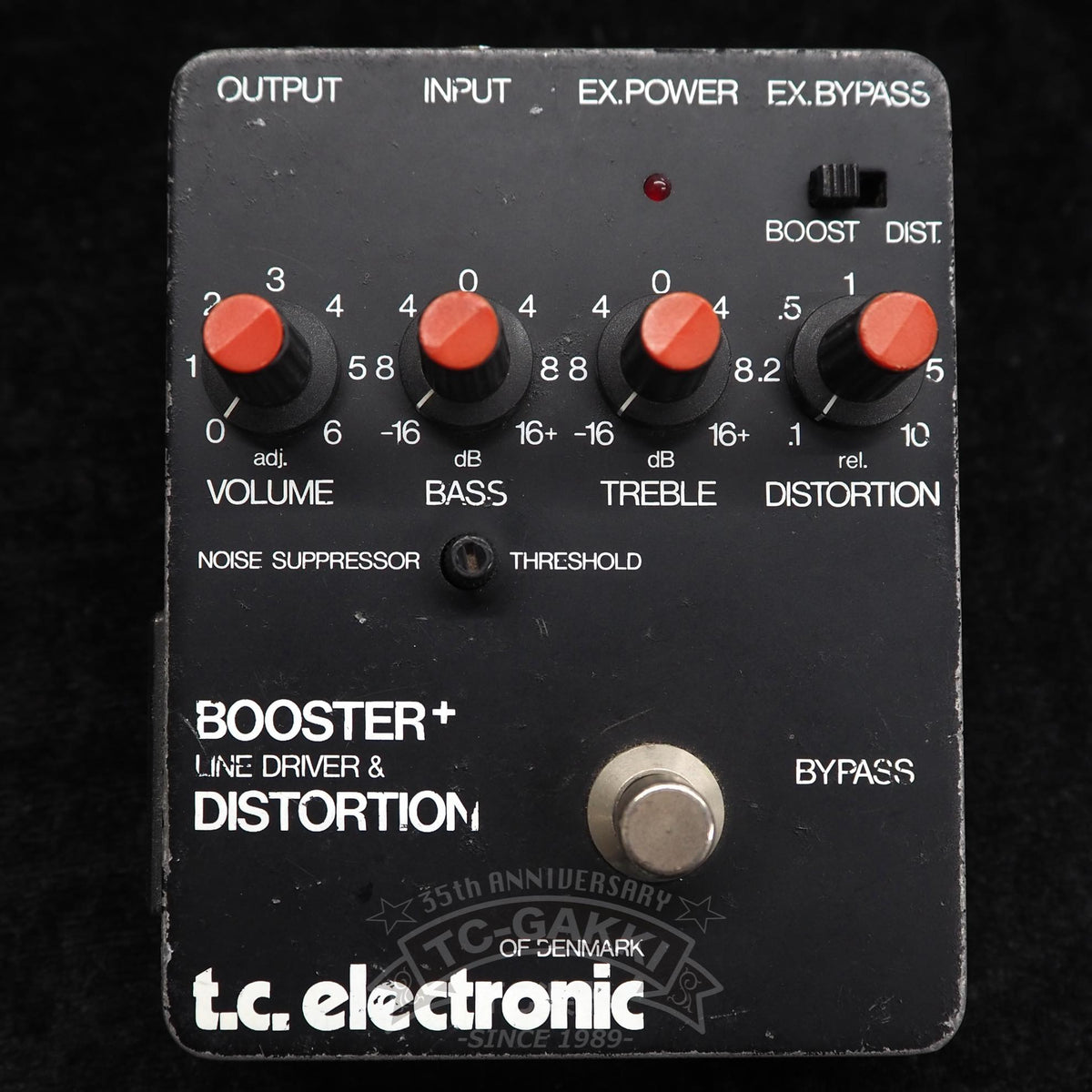 t.c. electronic BOOSTER+ LINE DRIVER & DISTORTION (BLD)