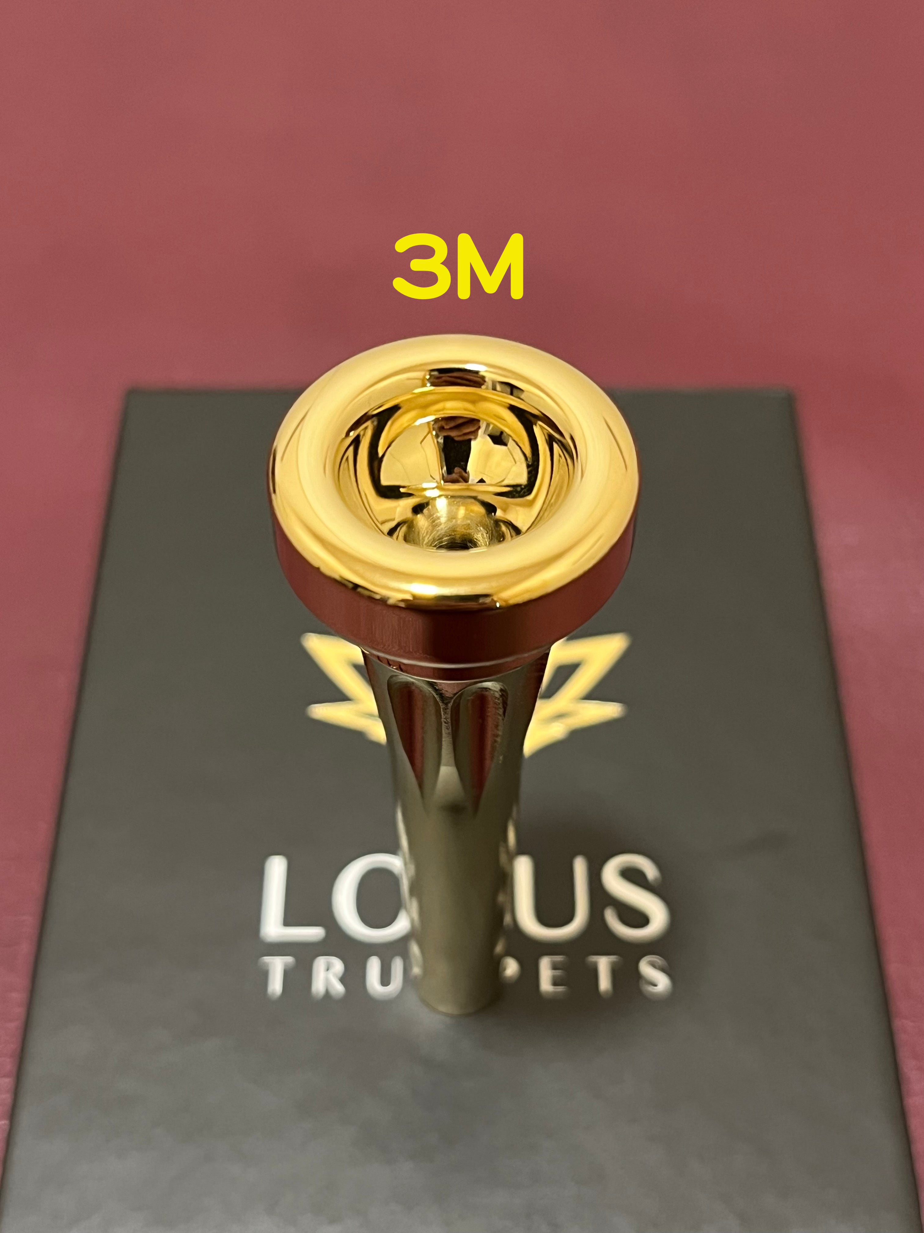 【新作定番】専用　Lotus 3M2N ニッケル　トランペット用マウスピース 管楽器・吹奏楽器