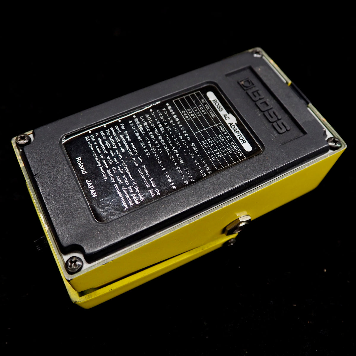 BOSS SD-1 SUPER Over Drive (JAPAN/NEC C4558C)