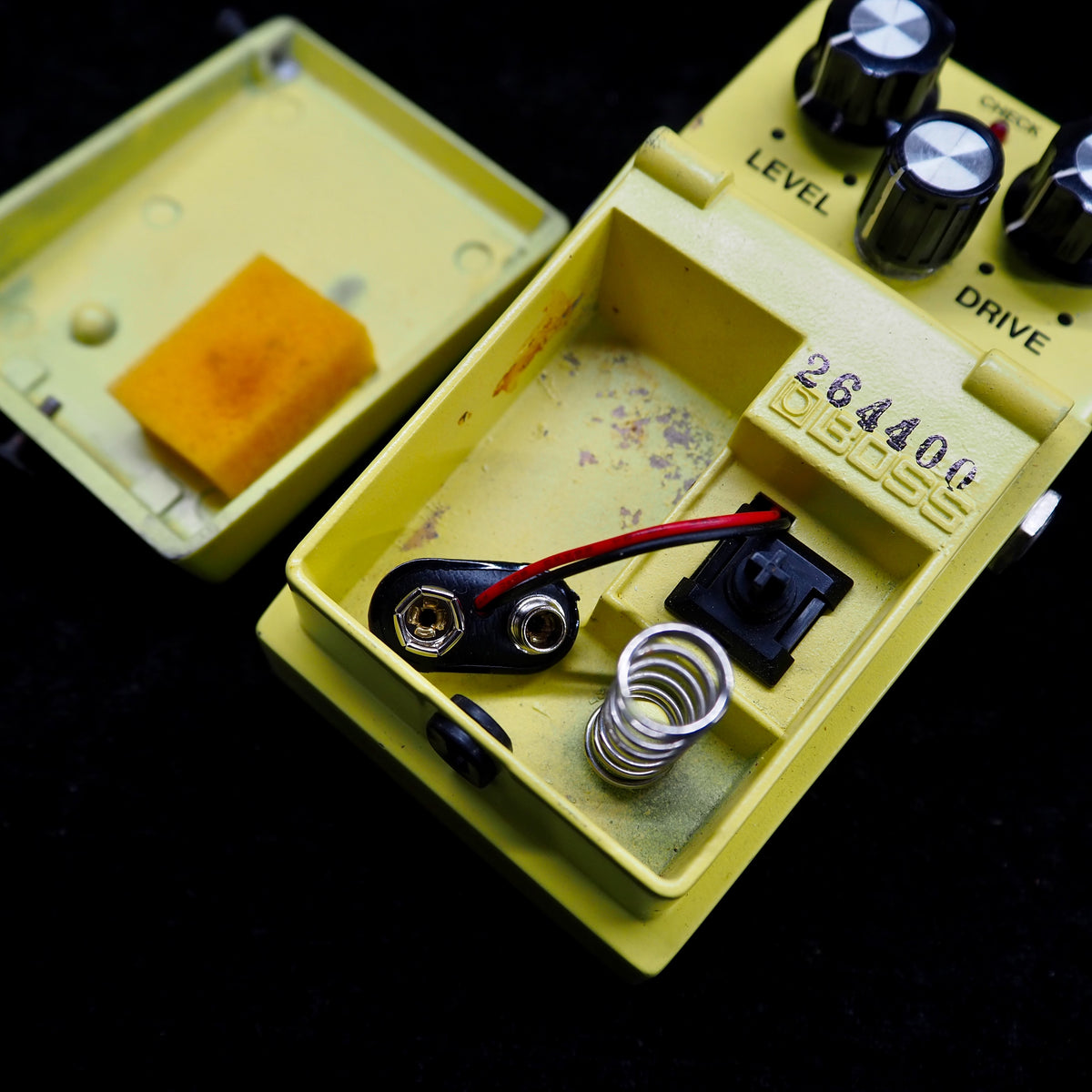 BOSS SD-1 SUPER Over Drive (JAPAN/NEC C4558C)