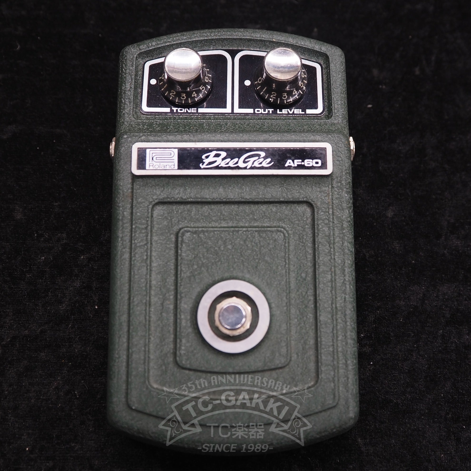 Roland（ローランド）　BeeGee AF-60 Fuzz ROLAND AF-60 BEE GEE FUZZ PEDAL AUDIO SAMPLE in HD - YouTube