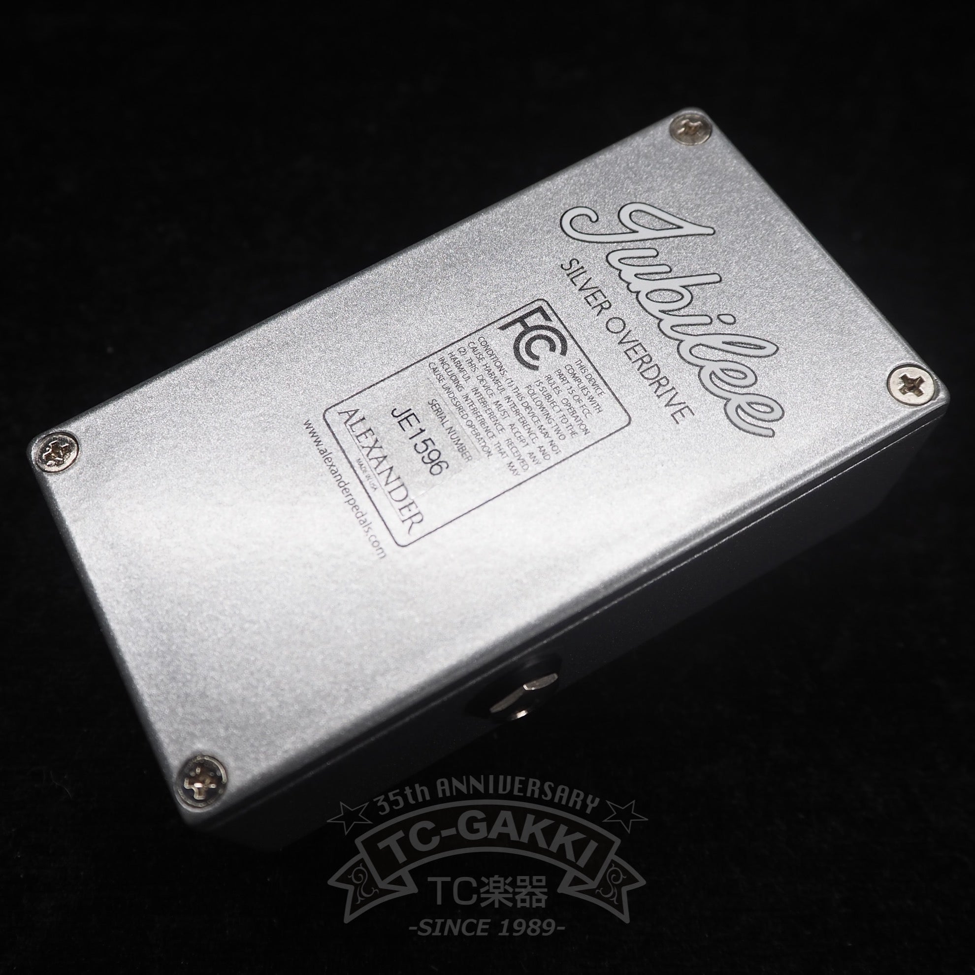 ALEXANDER PEDALS JUBILEE SILVER OVERDRIVE - TC楽器 - TCGAKKI