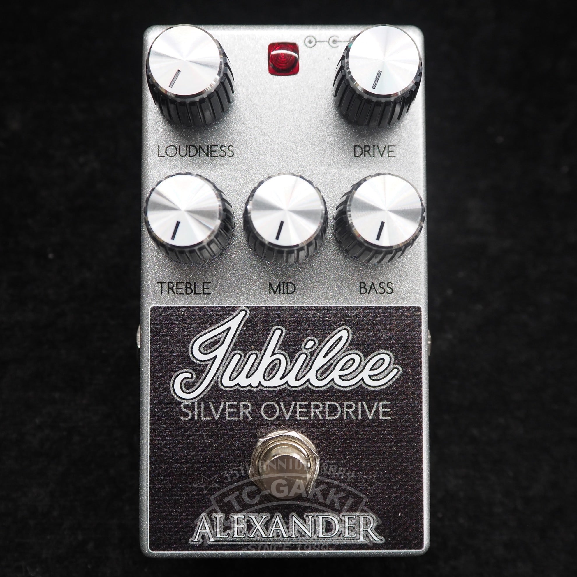 ALEXANDER PEDALS JUBILEE SILVER OVERDRIVE - TC楽器 - TCGAKKI