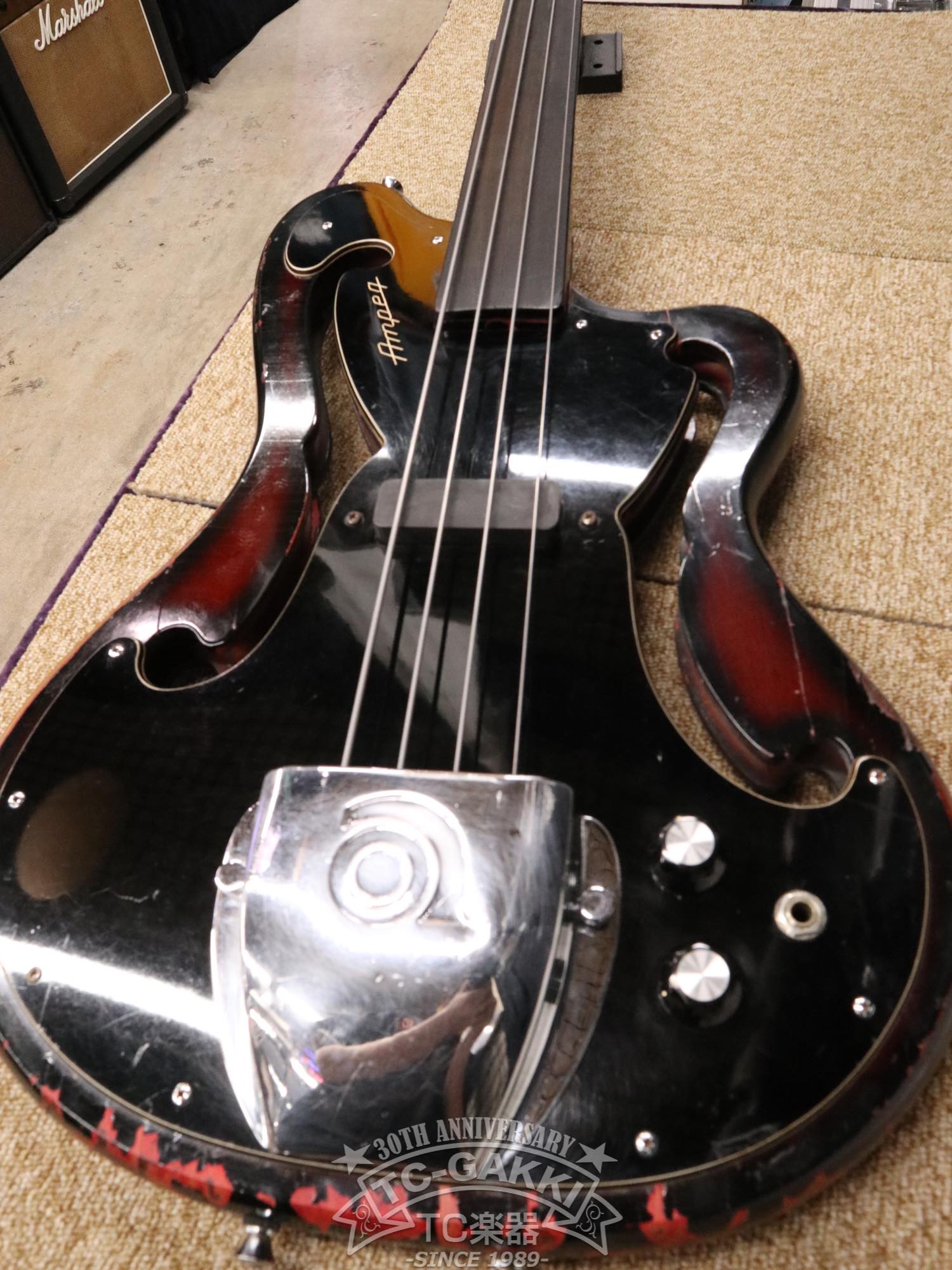 Ampeg 1968 AMUB-1 Scroll Bass - TC楽器 - TCGAKKI