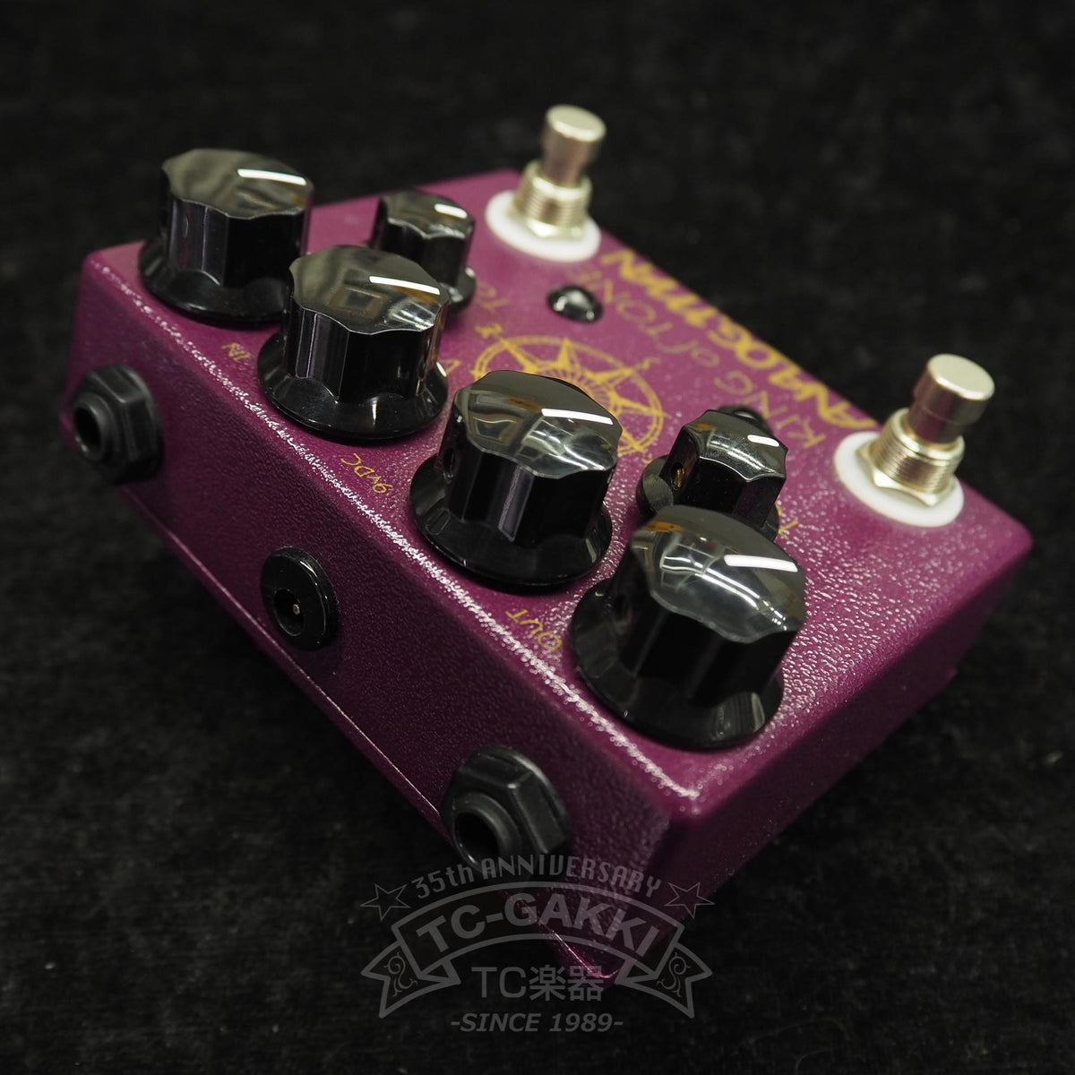 ANALOG.MAN King Of Tone Ver.4 (Hi Gain Red Side) w/Toggle Switch - TC楽器 - TCGAKKI