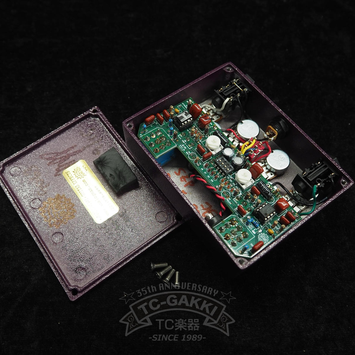 ANALOG.MAN King Of Tone Ver.4 (Hi Gain Red Side) w/Toggle Switch - TC楽器 - TCGAKKI