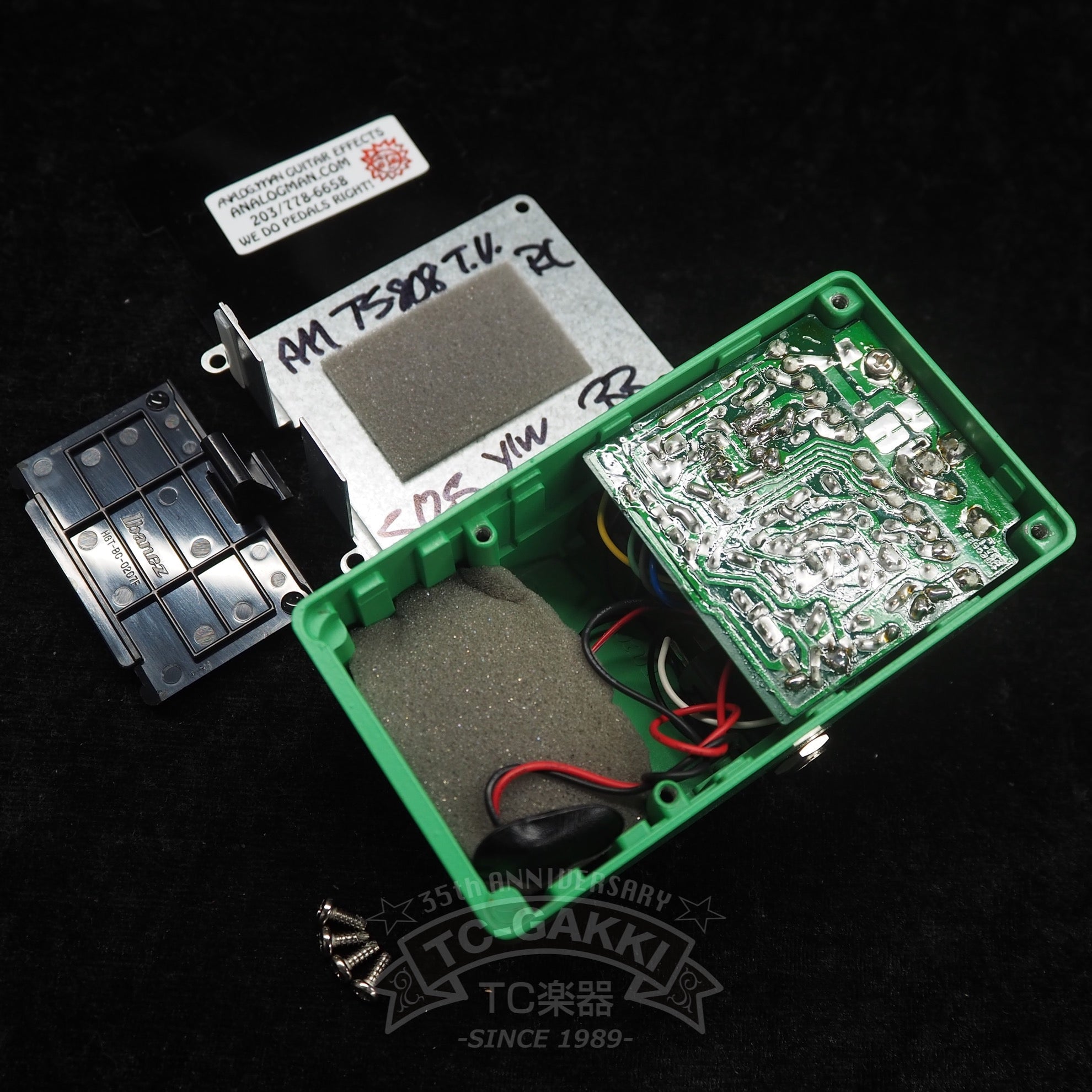 ANALOG.MAN TS808 TV Mod. RC4558P - TC楽器 - TCGAKKI