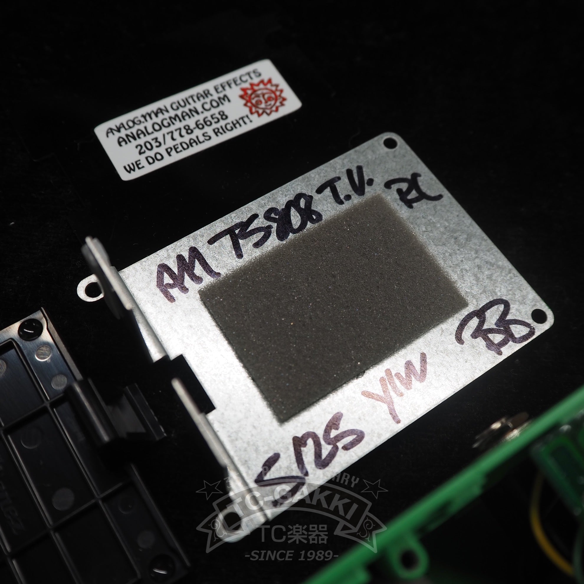 ANALOG.MAN TS808 TV Mod. RC4558P - TC楽器 - TCGAKKI