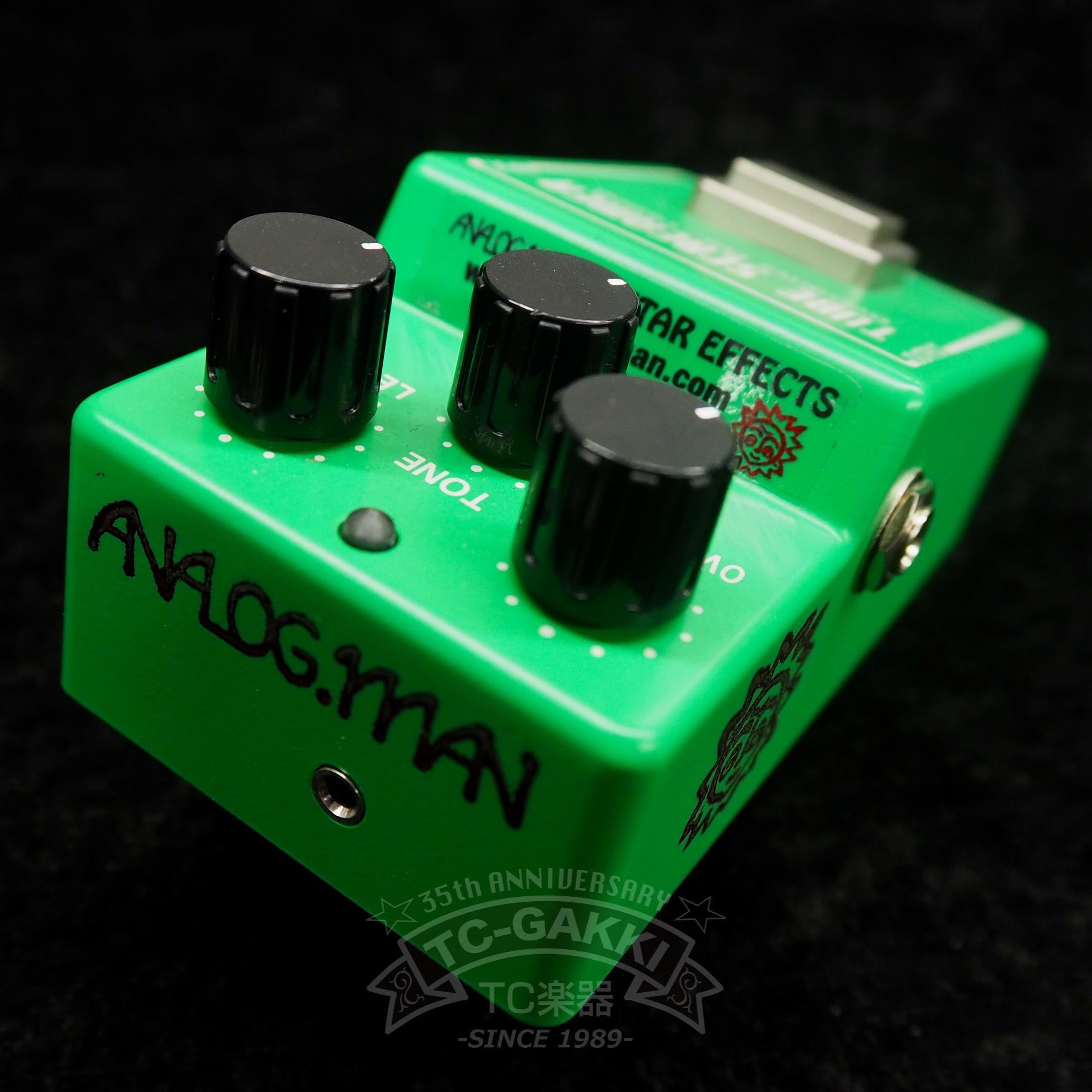ANALOG.MAN TS808 TV Mod. RC4558P - TC楽器 - TCGAKKI
