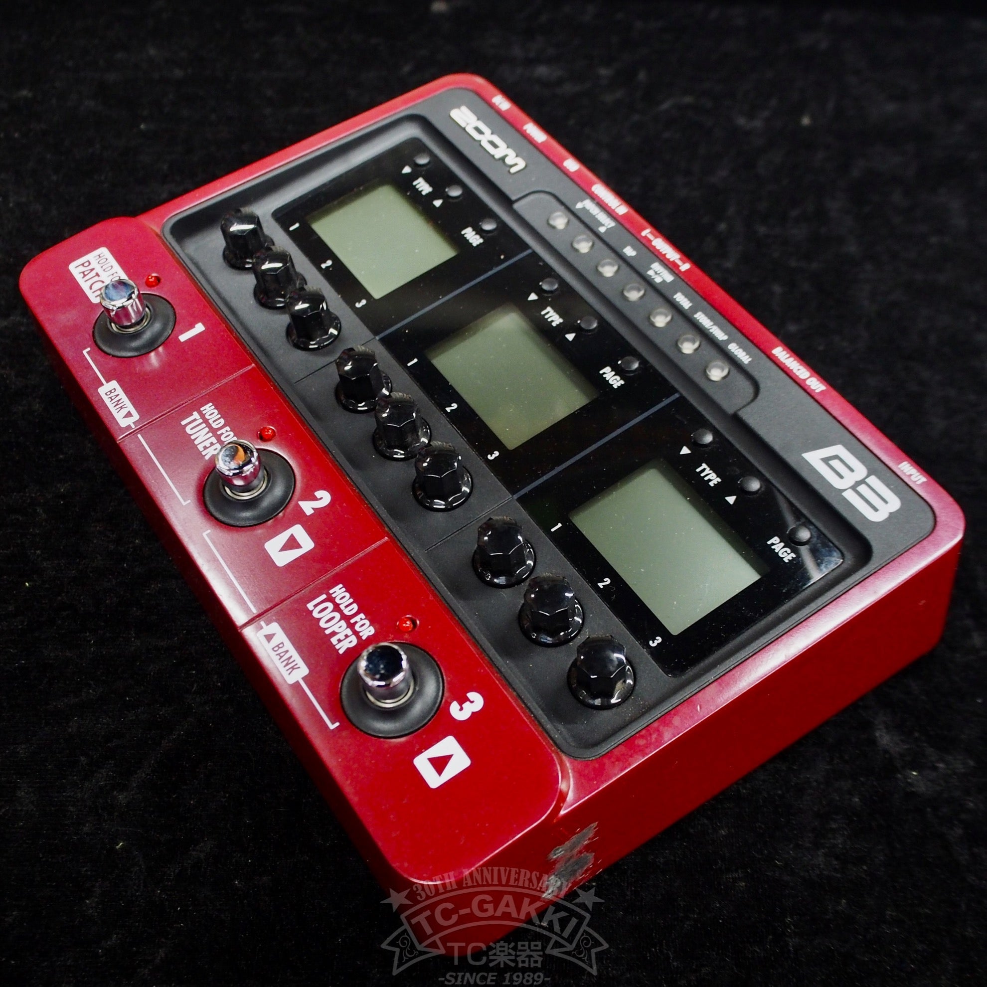 B3 Bass Effects & Amp Simulator - TC楽器 - TCGAKKI