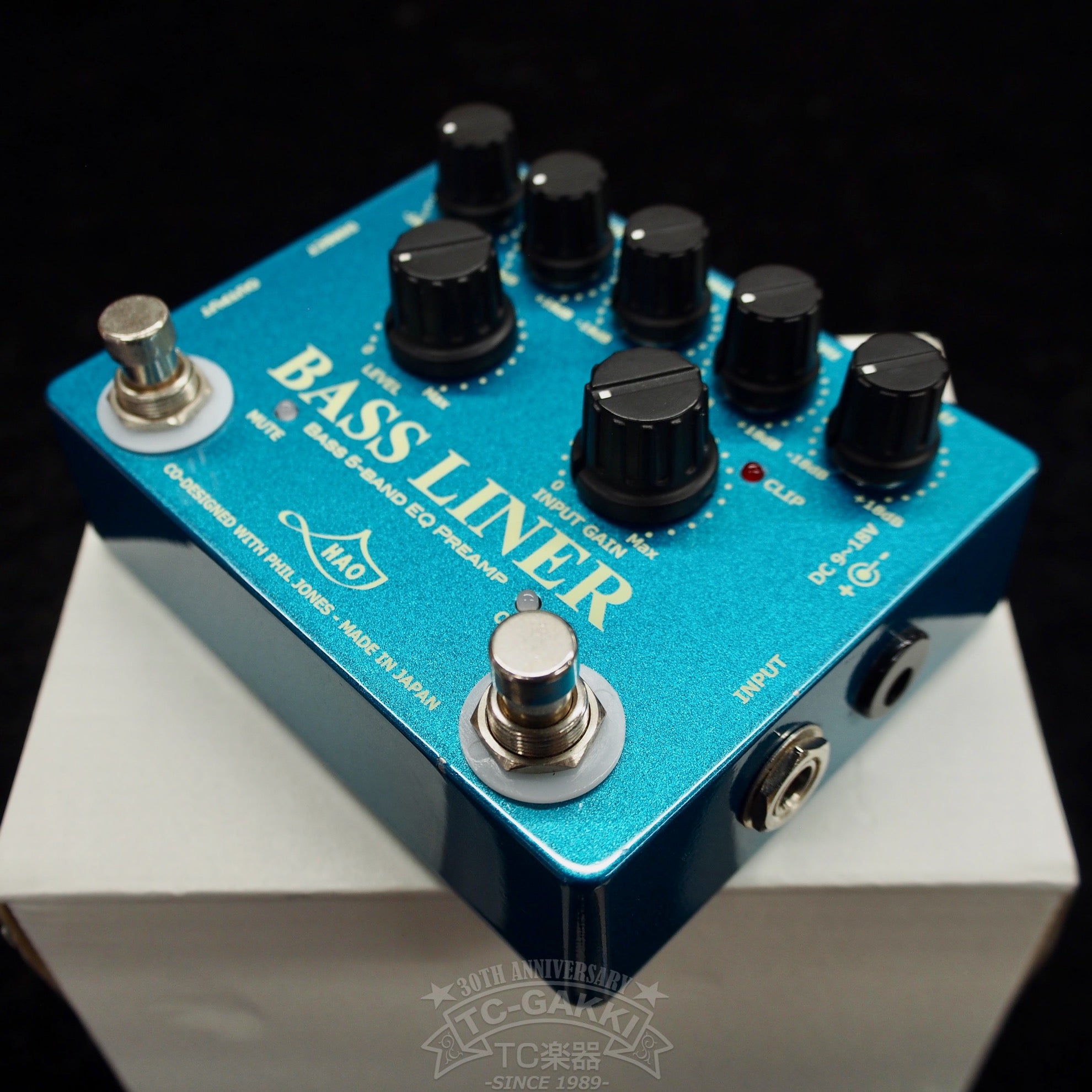 BASS LINER 5 - BAND EQ PREAMP - TC楽器 - TCGAKKI