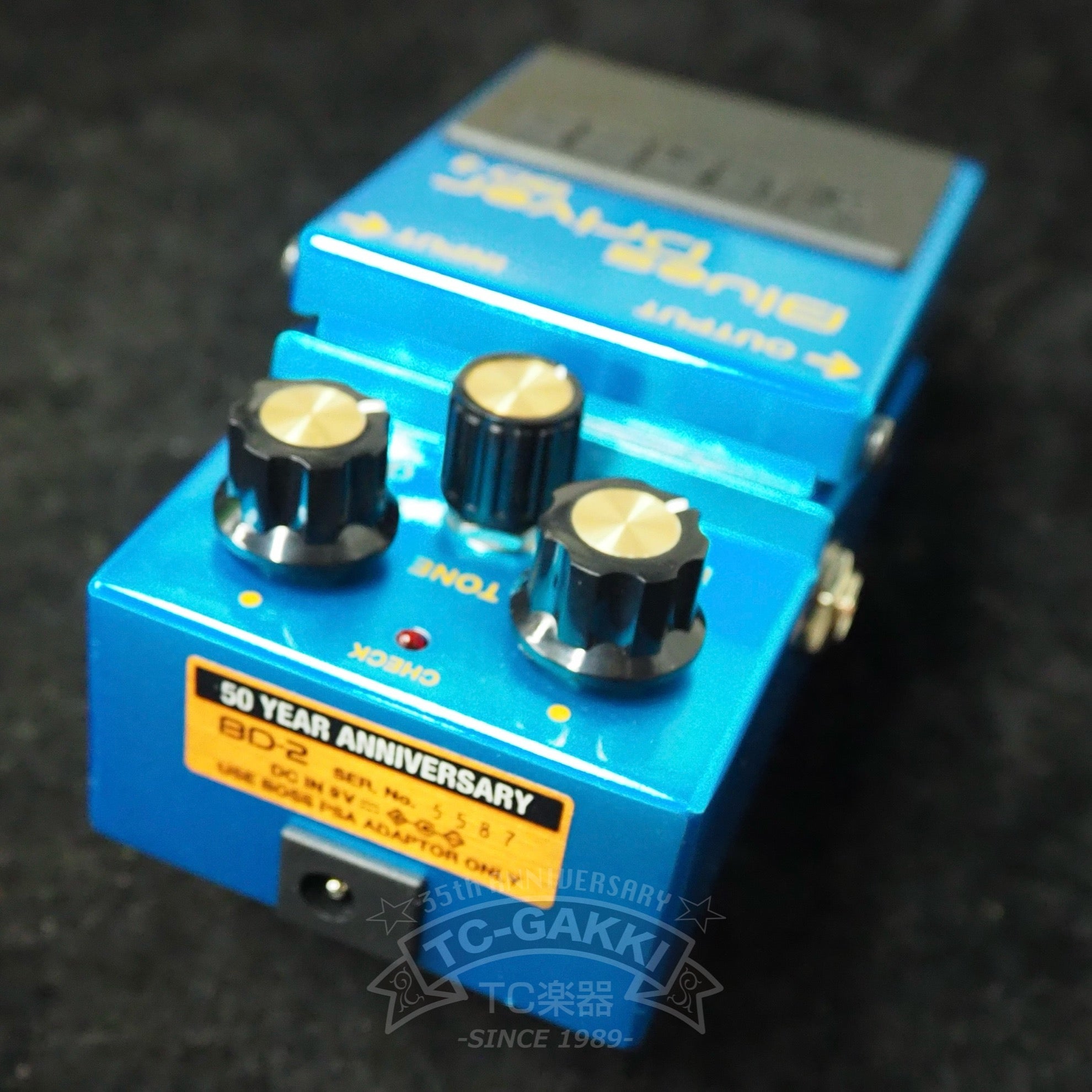 BD - 2 - B50A Blues Driver “50th Anniversary” - TC楽器 - TCGAKKI