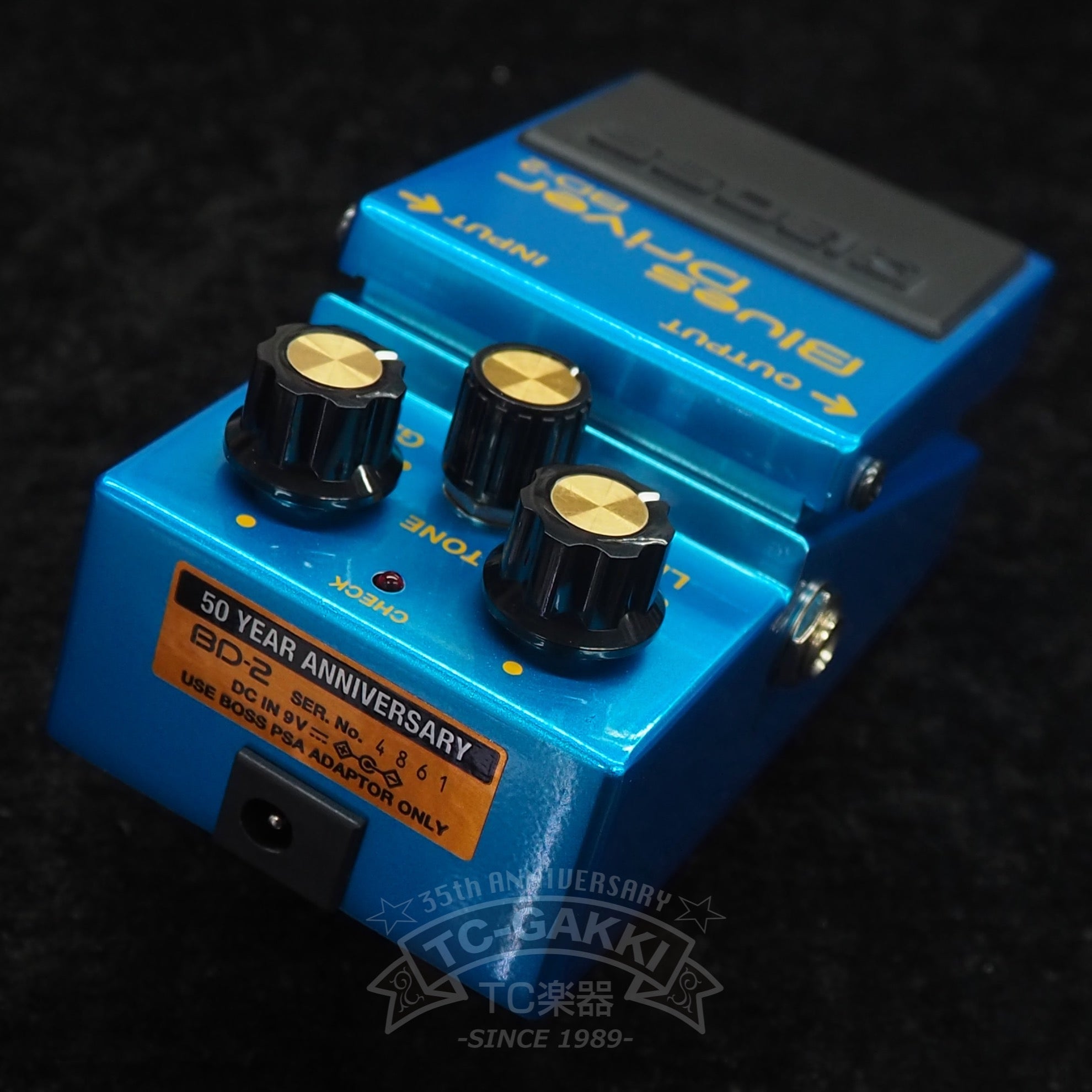 BD - 2 - B50A Blues Driver “50th Anniversary” - TC楽器 - TCGAKKI