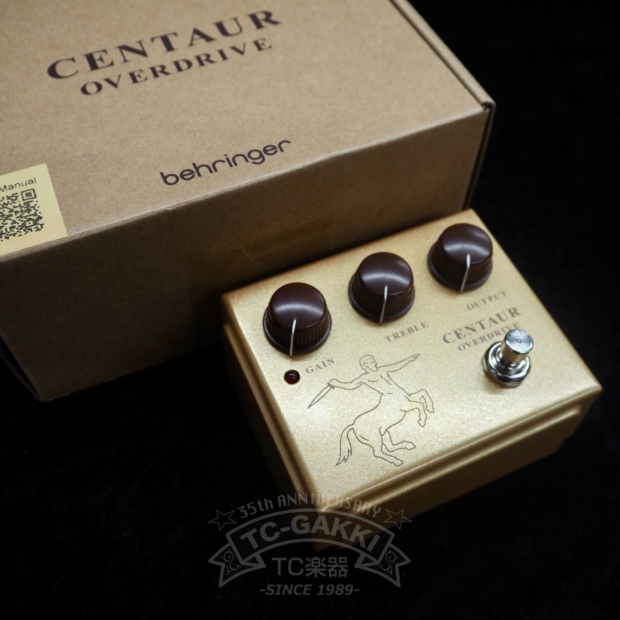 BEHRINGER CENTAUR OVERDRIVE - TC楽器 - TCGAKKI